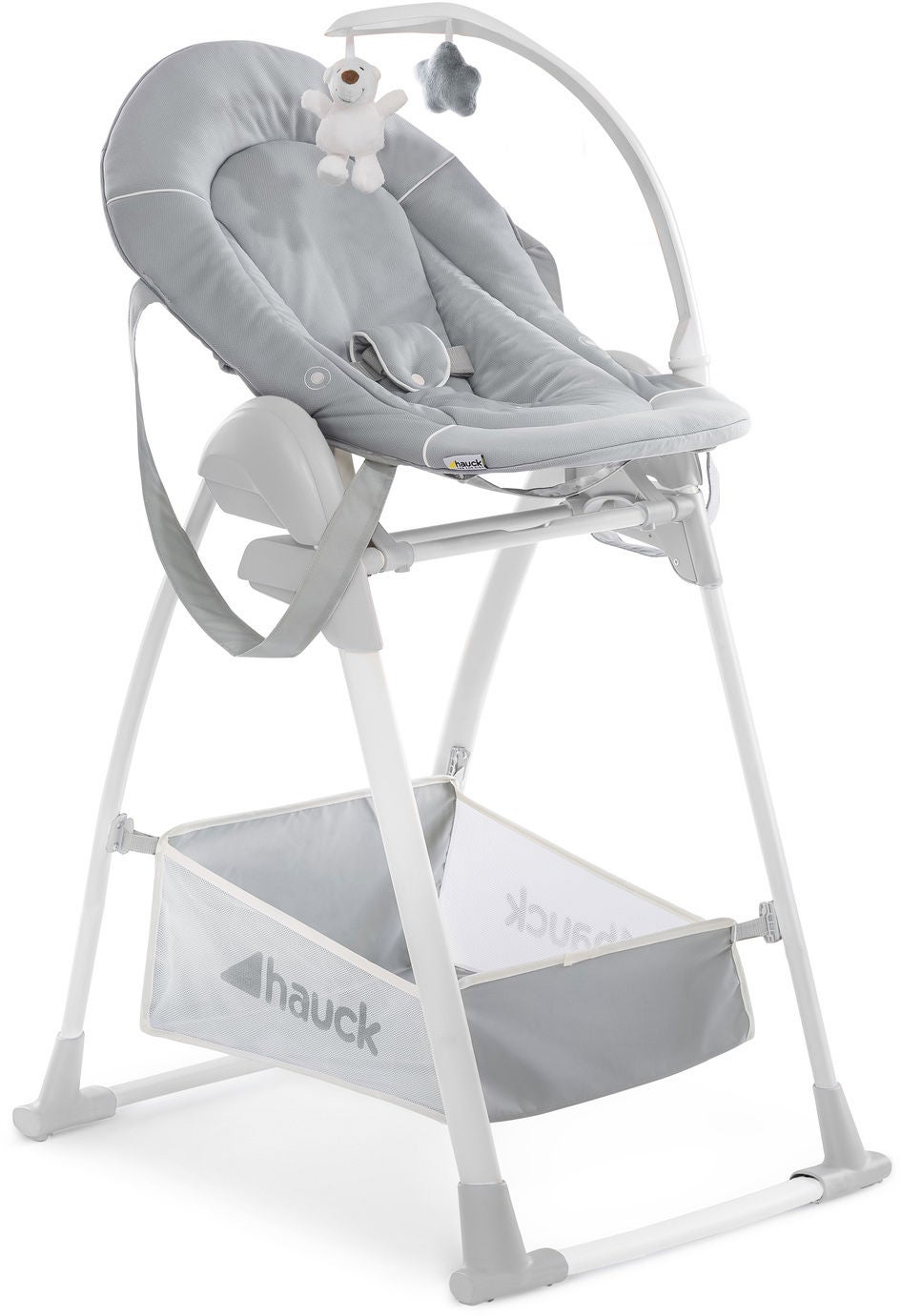 Hauck Sit N Relax 3-i-1 Matstol, Grey