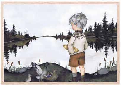 That's Mine Juliste A Day At The Lake 30x40