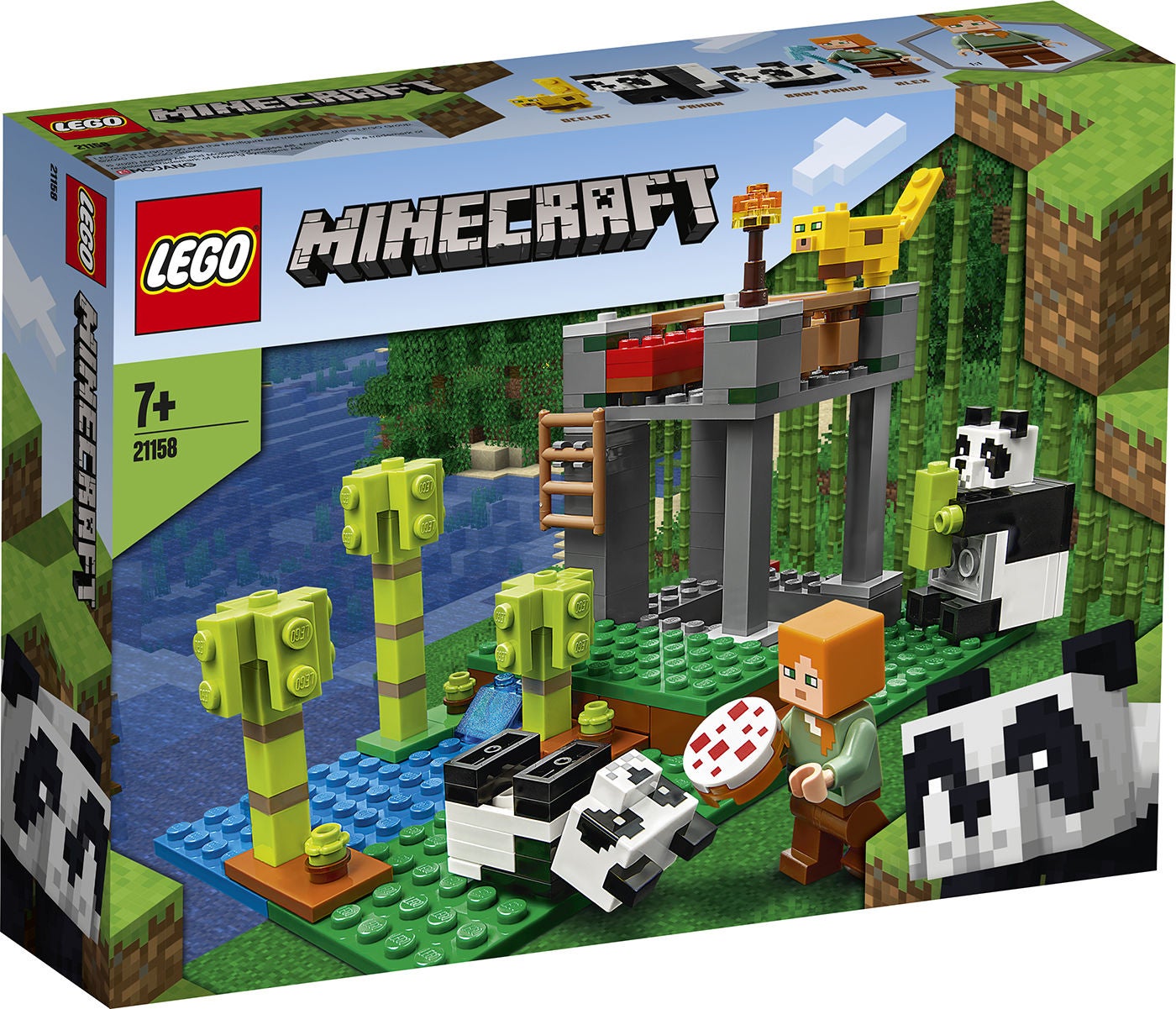 LEGO Minecraft 21158 Pandahoitola