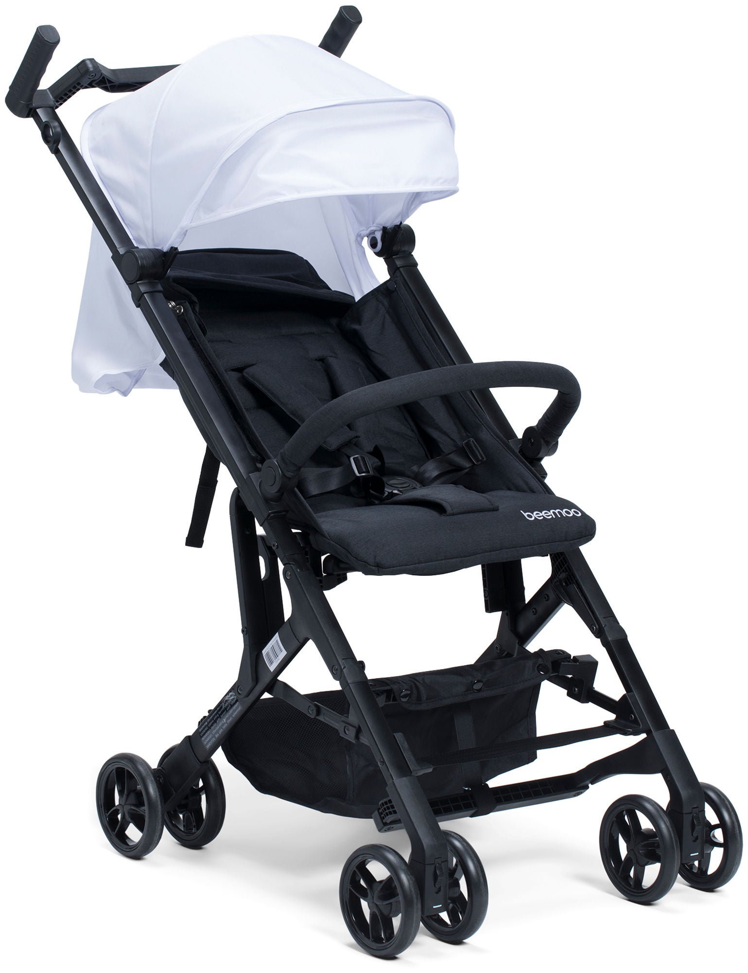 Beemoo Transformer Lastenrattaat, White/Black