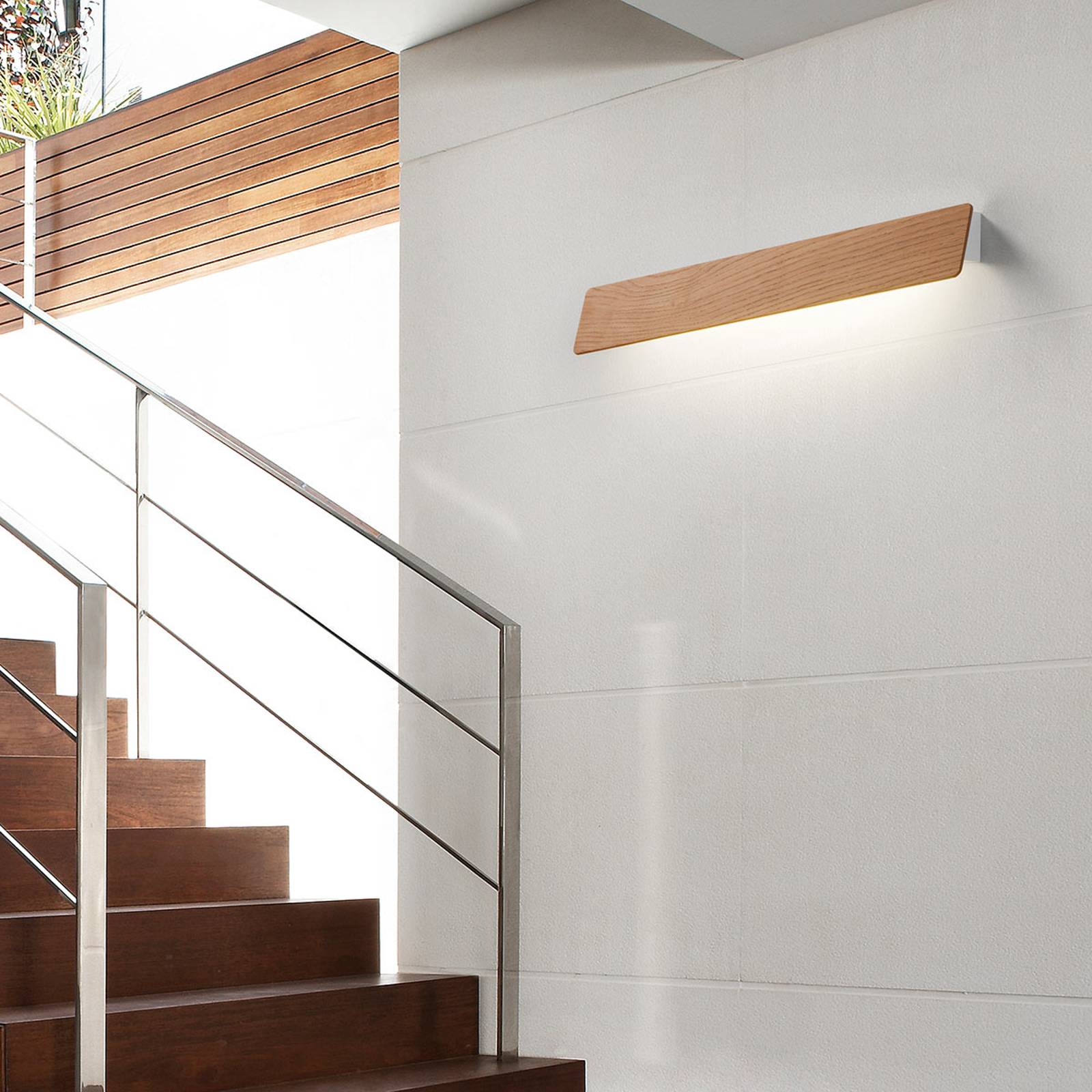 Bover Alba 60 - LED-peilivalaisin, tammea