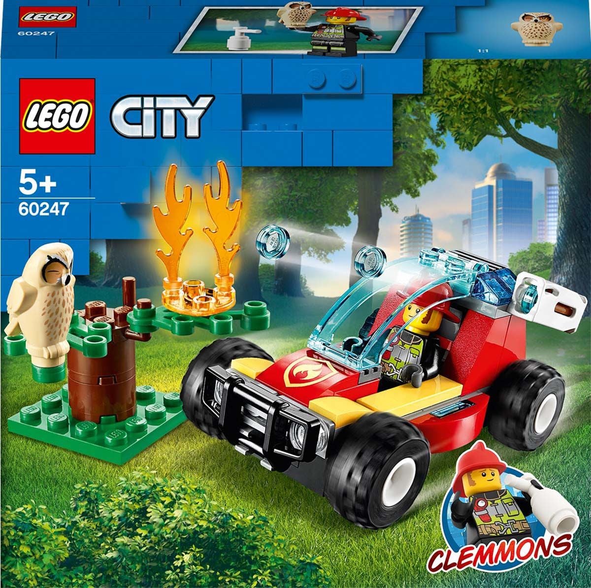 Lego City Fire 60247 Metsäpalo
