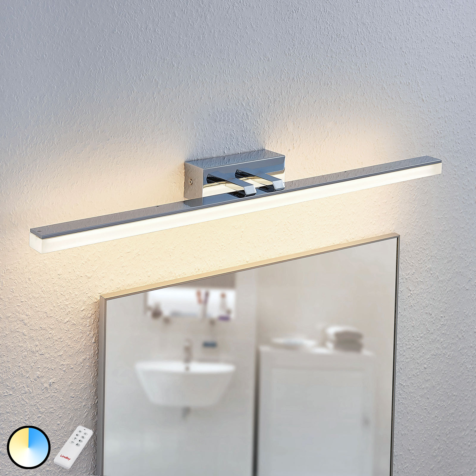 LED-peilivalaisin Bernie, CCT, IP44, 75 cm