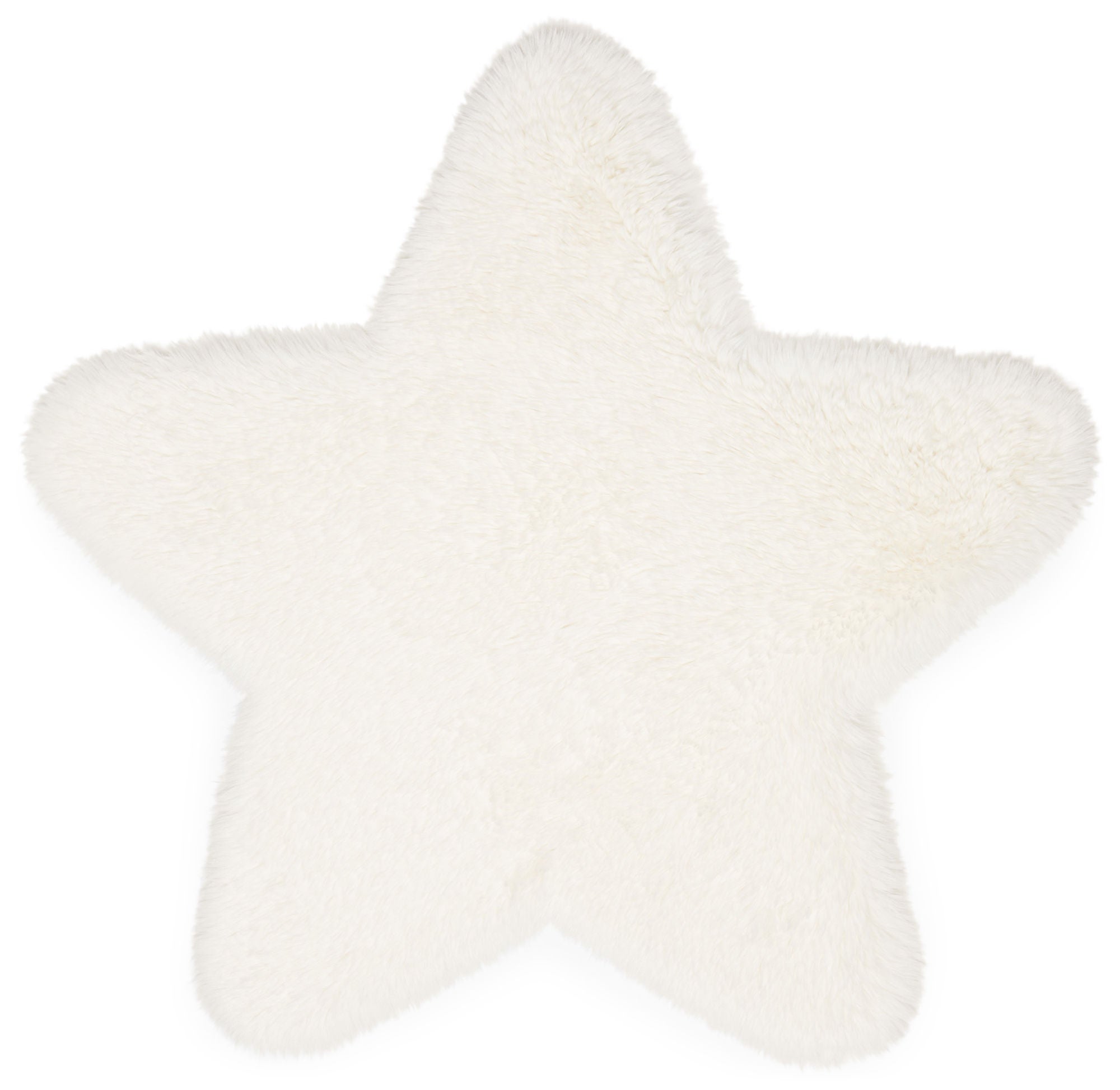 Alice & Fox Matto Fake Fur Star, Cream