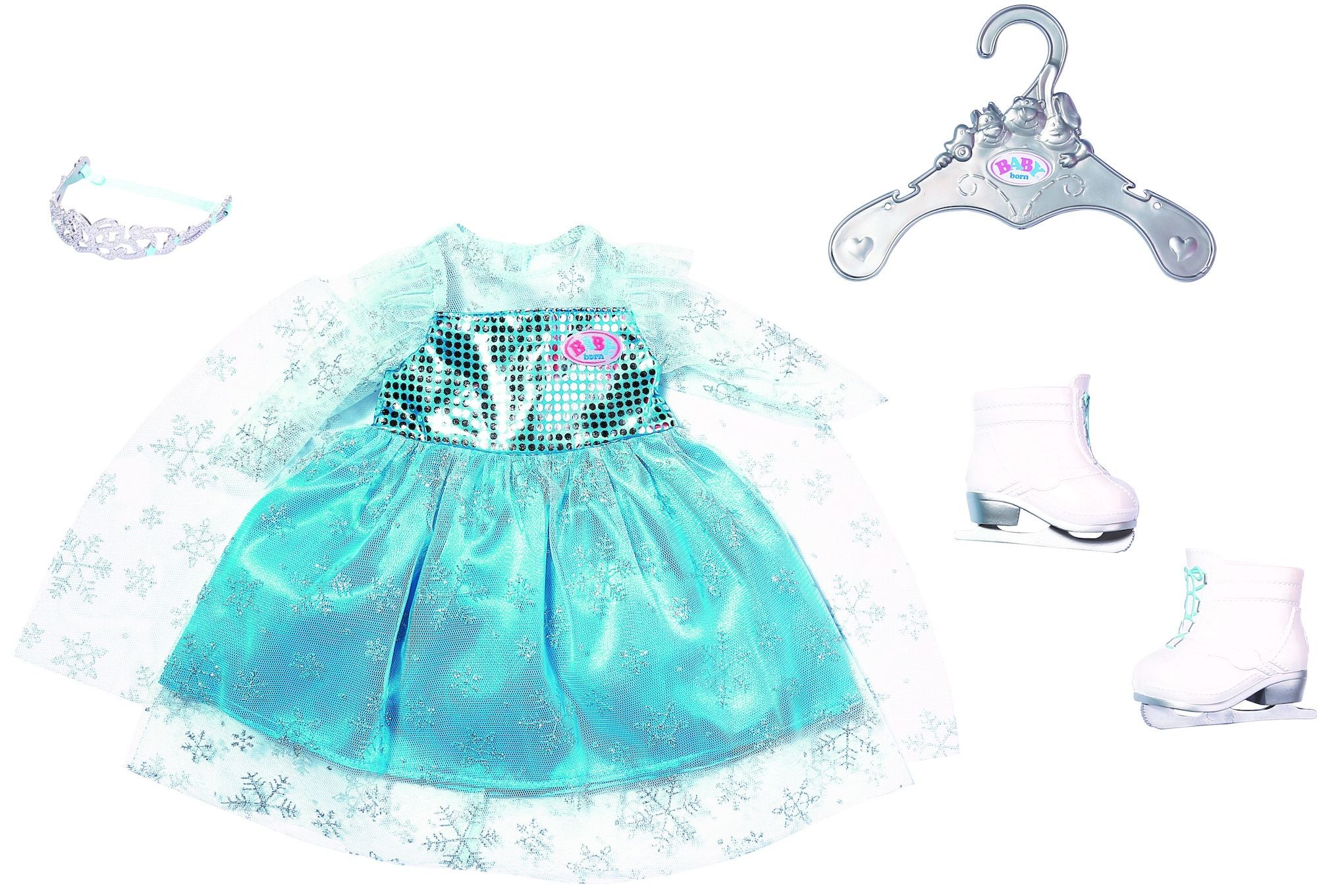 BABY Born Nukenvaatteet Princess On Ice Set 43cm
