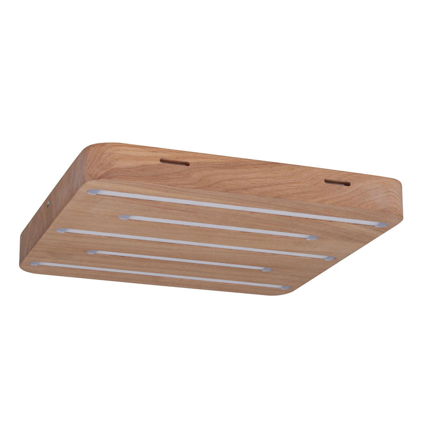 Nelikulmainen LED-kattolamppu Plafond Holz
