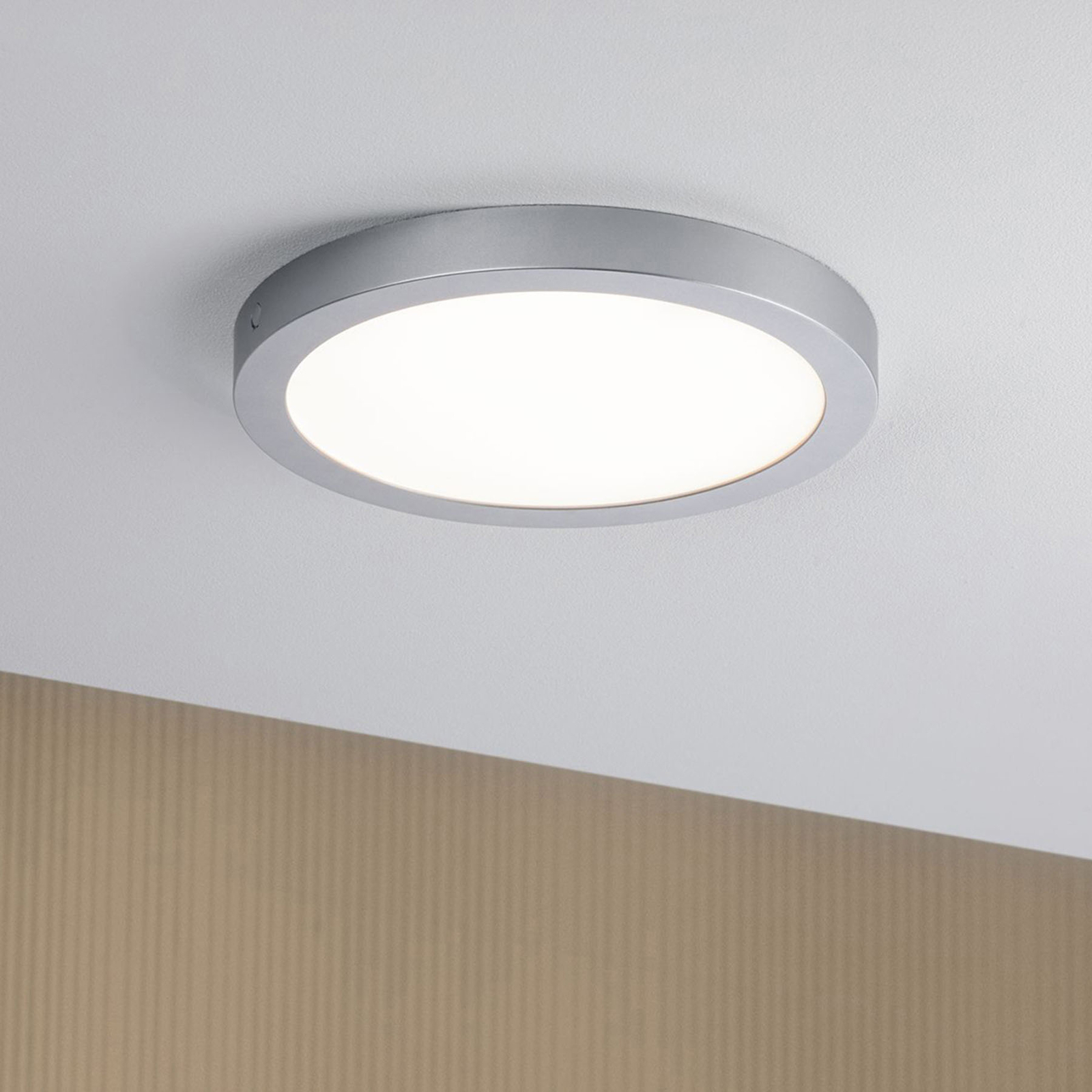 Paulmann Abia -LED-kattovalaisin Ø 30 cm kromi