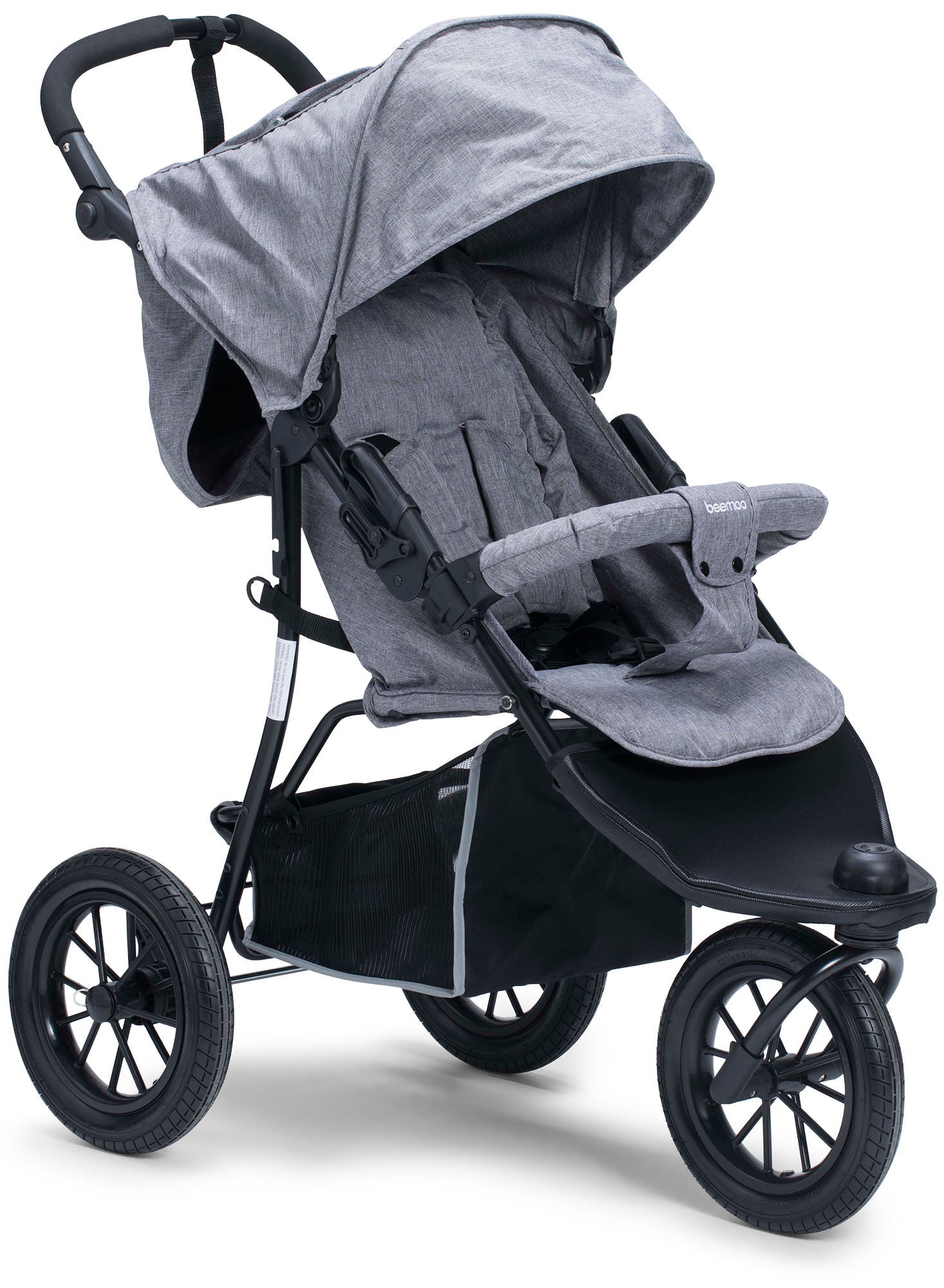 Beemoo Urban Lastenrattaat, Grey Melange