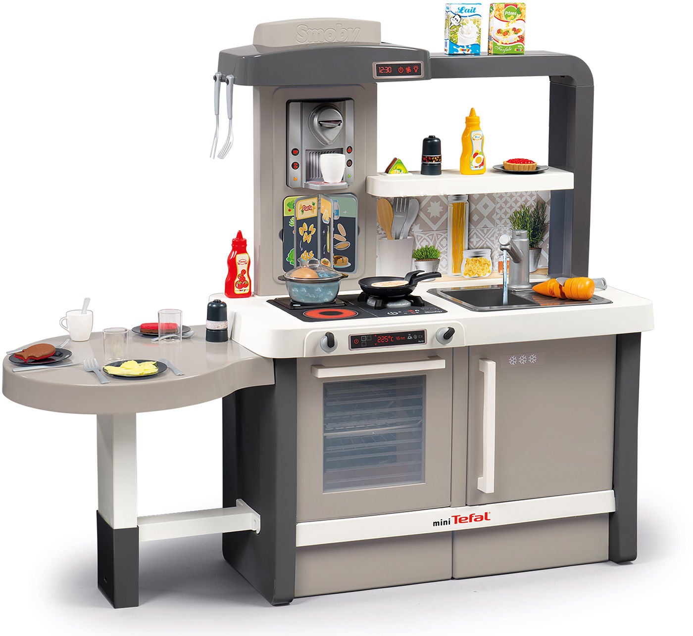 Smoby Leikkikeittiö Tefal Evolutive, Harmaa