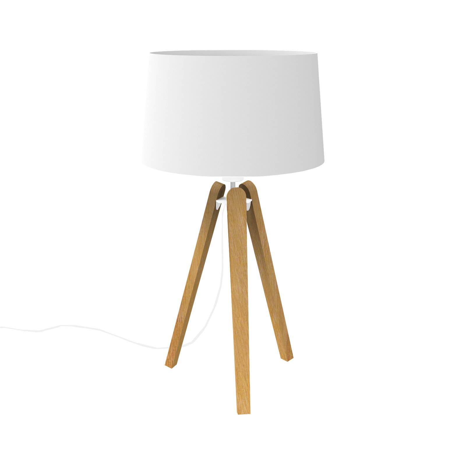 Pöytävalaisin Essence LT puuta ja tekstiiliä