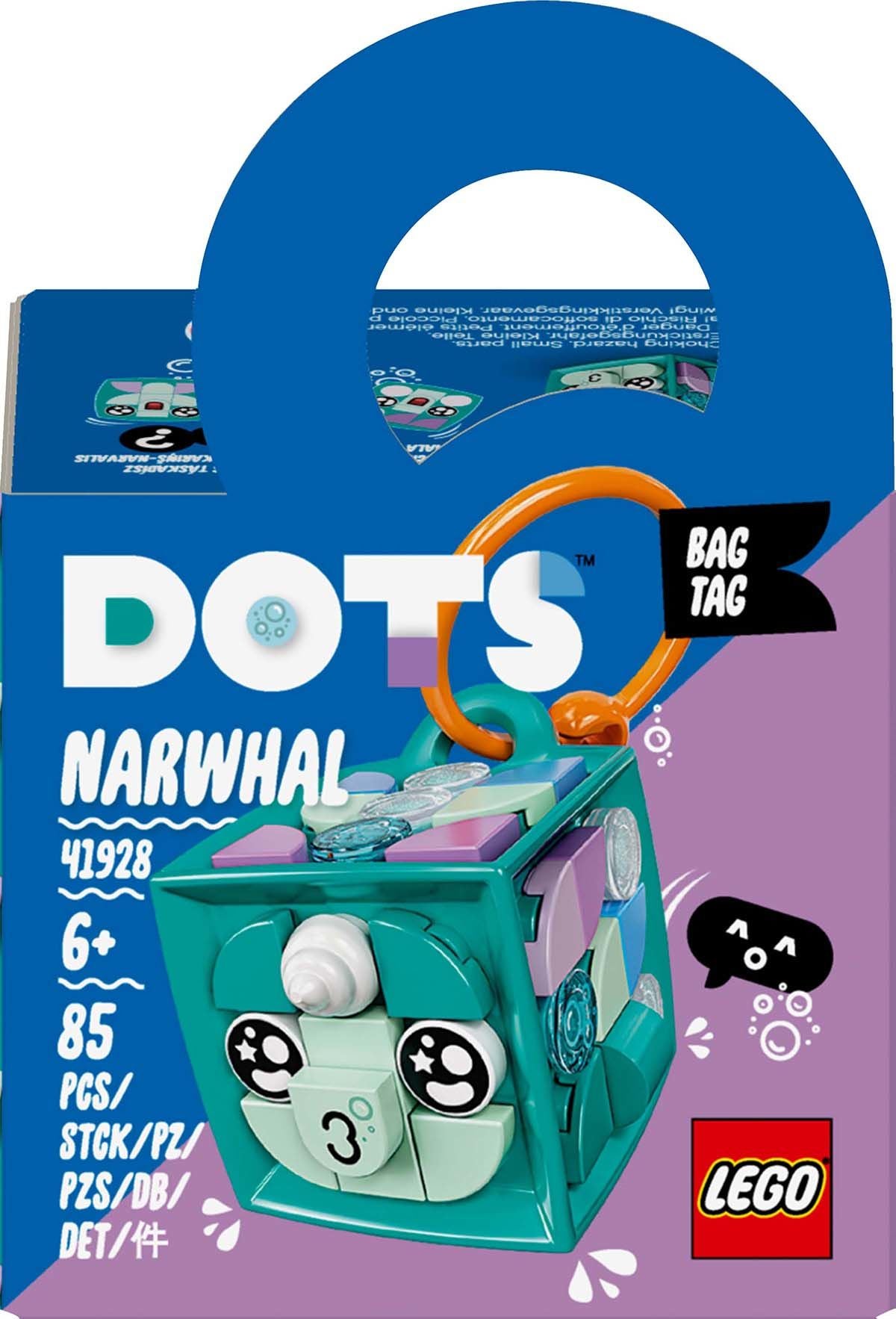 LEGO DOTS 41928 Laukkukoriste - Sarvivalas