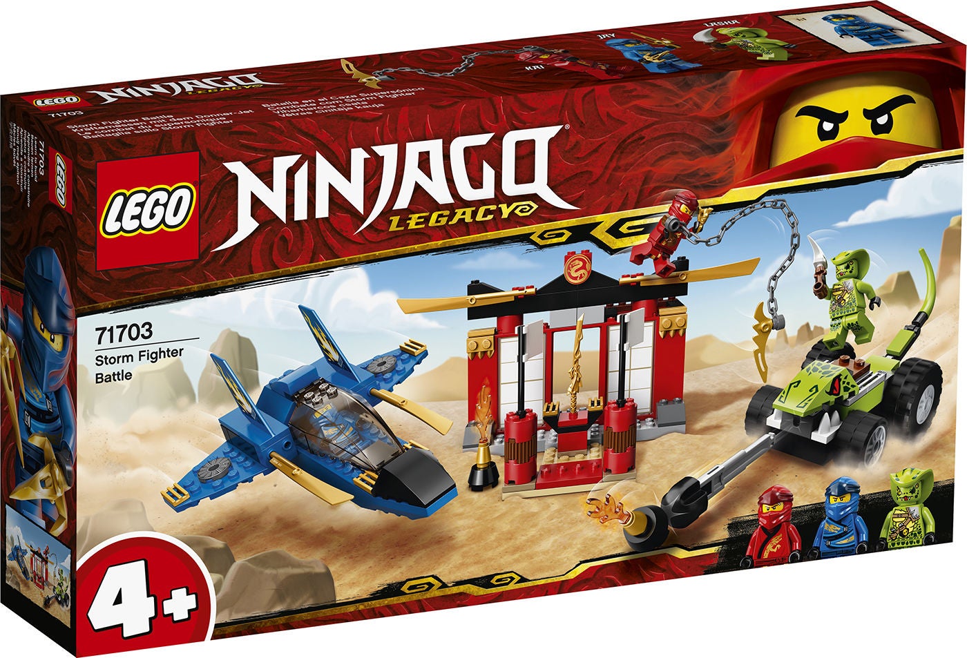 LEGO NINJAGO 71703 Myrskyalustaistelu