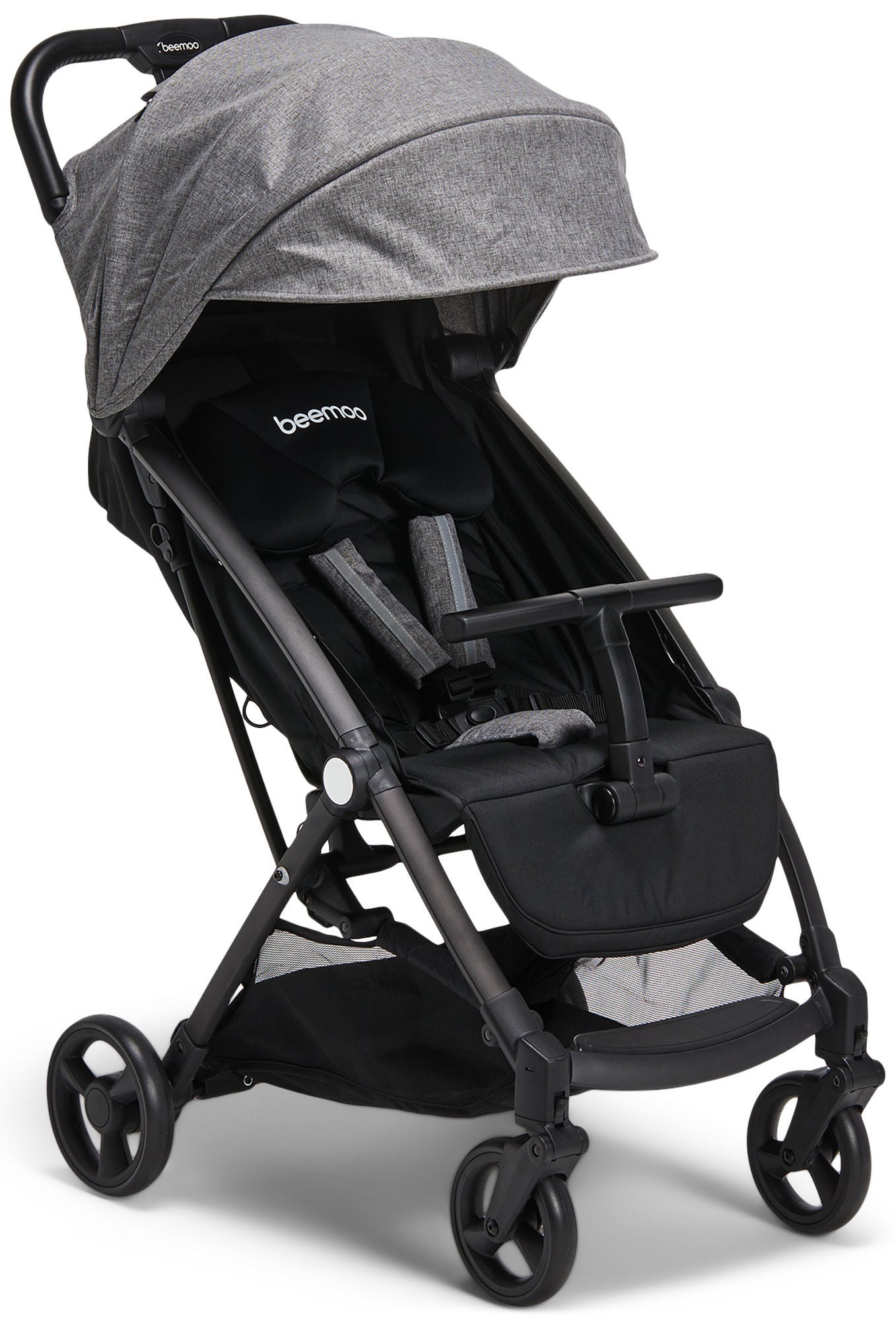 Beemoo Easy Fly+ Lastenrattaat, Grey Mélange