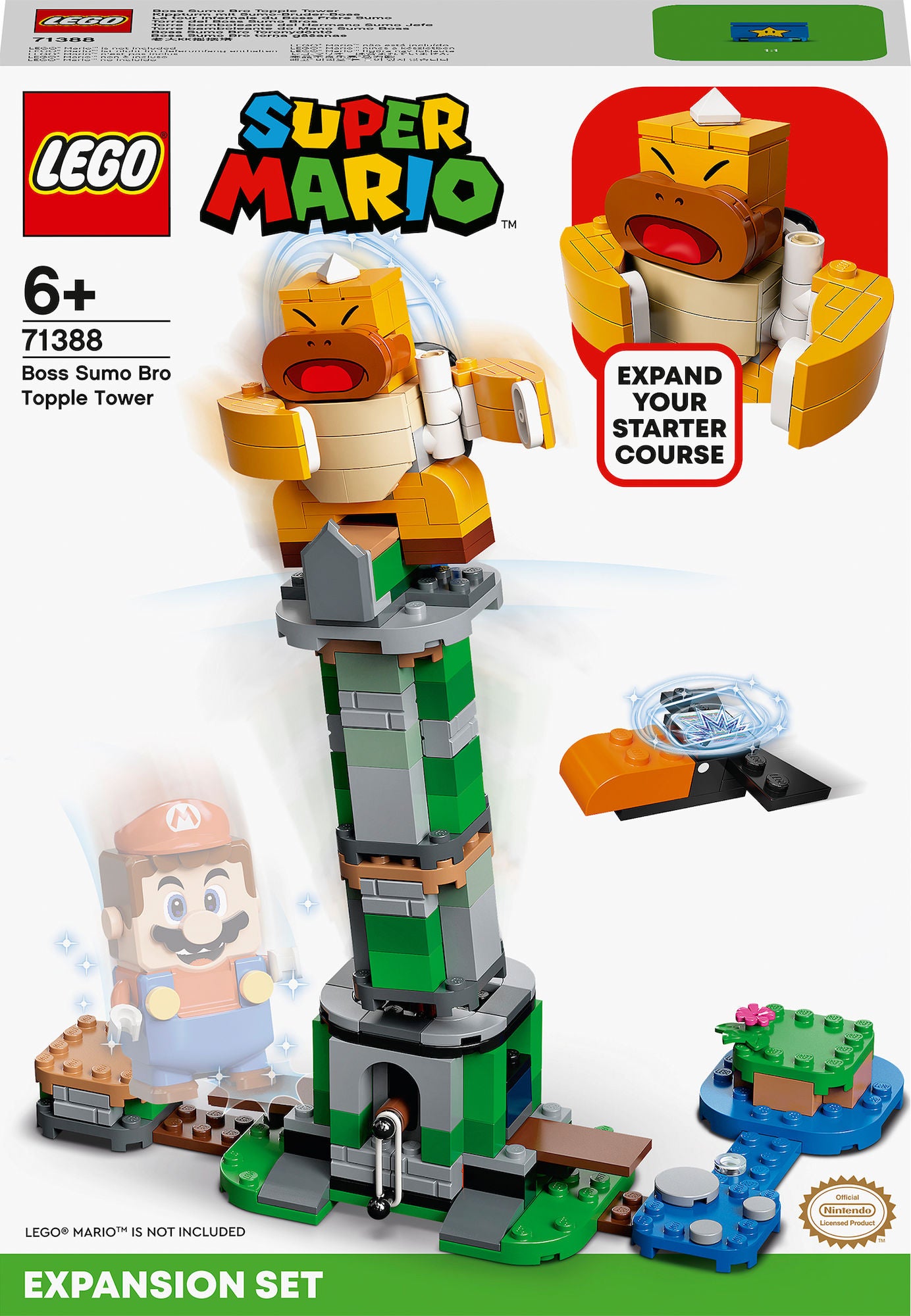 LEGO Super Mario 71388 Boss Sumo Bro Ja Huojuva Torni Laajennussarja