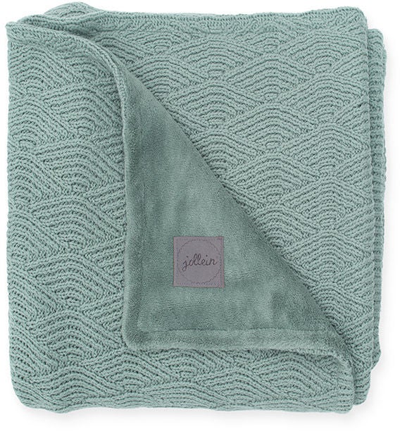 Jollein Viltti River Knit 75x100cm, Ash Green