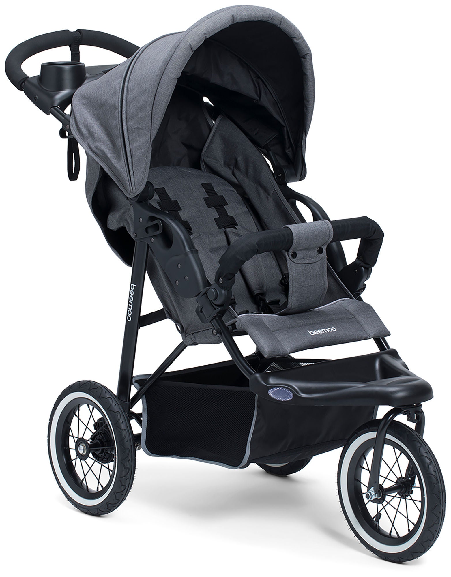 Beemoo Sport City Juoksurattaat, Grey Melange