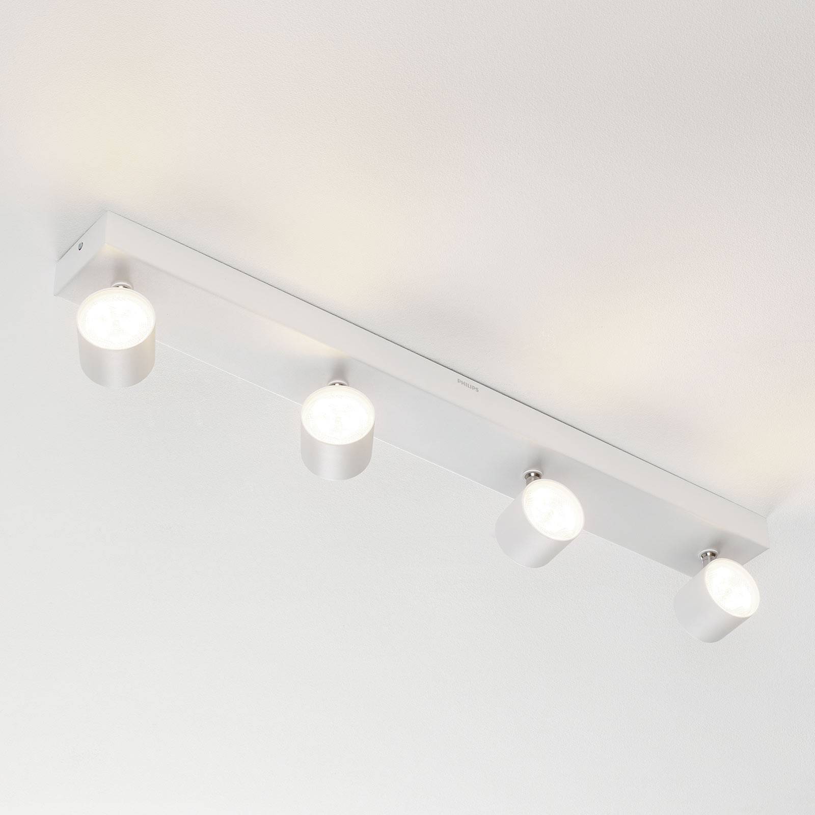 Star – 4-os. LED-kattospotti, valkoinen, WarmGlow