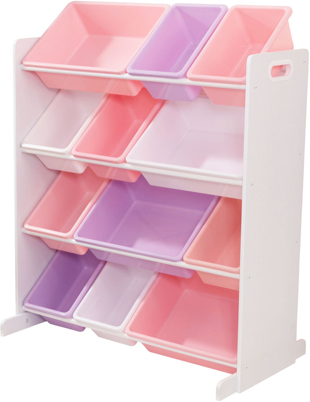 Kidkraft Laatikkohylly, Valkoinen/Pastelli