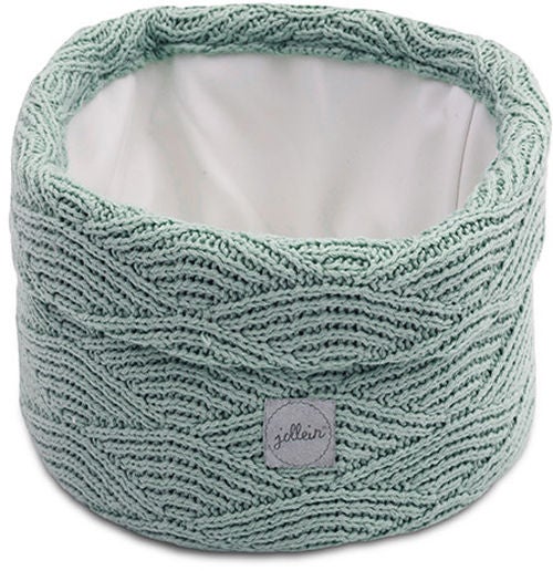 Jollein Säilytyskori River Knit, Green