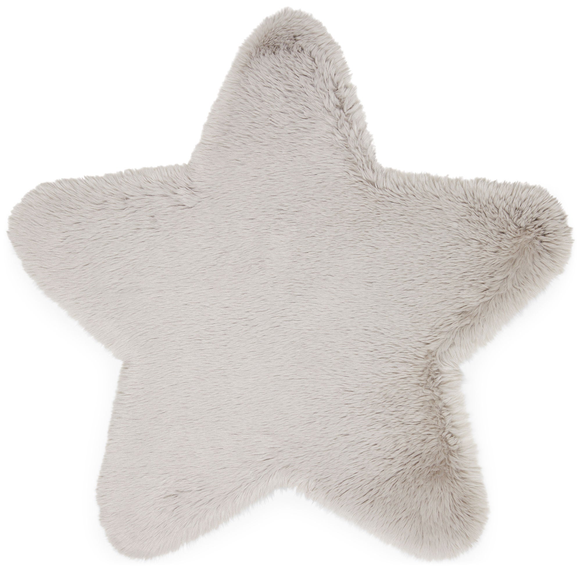 Alice & Fox Matto Fake Fur Star, Silver