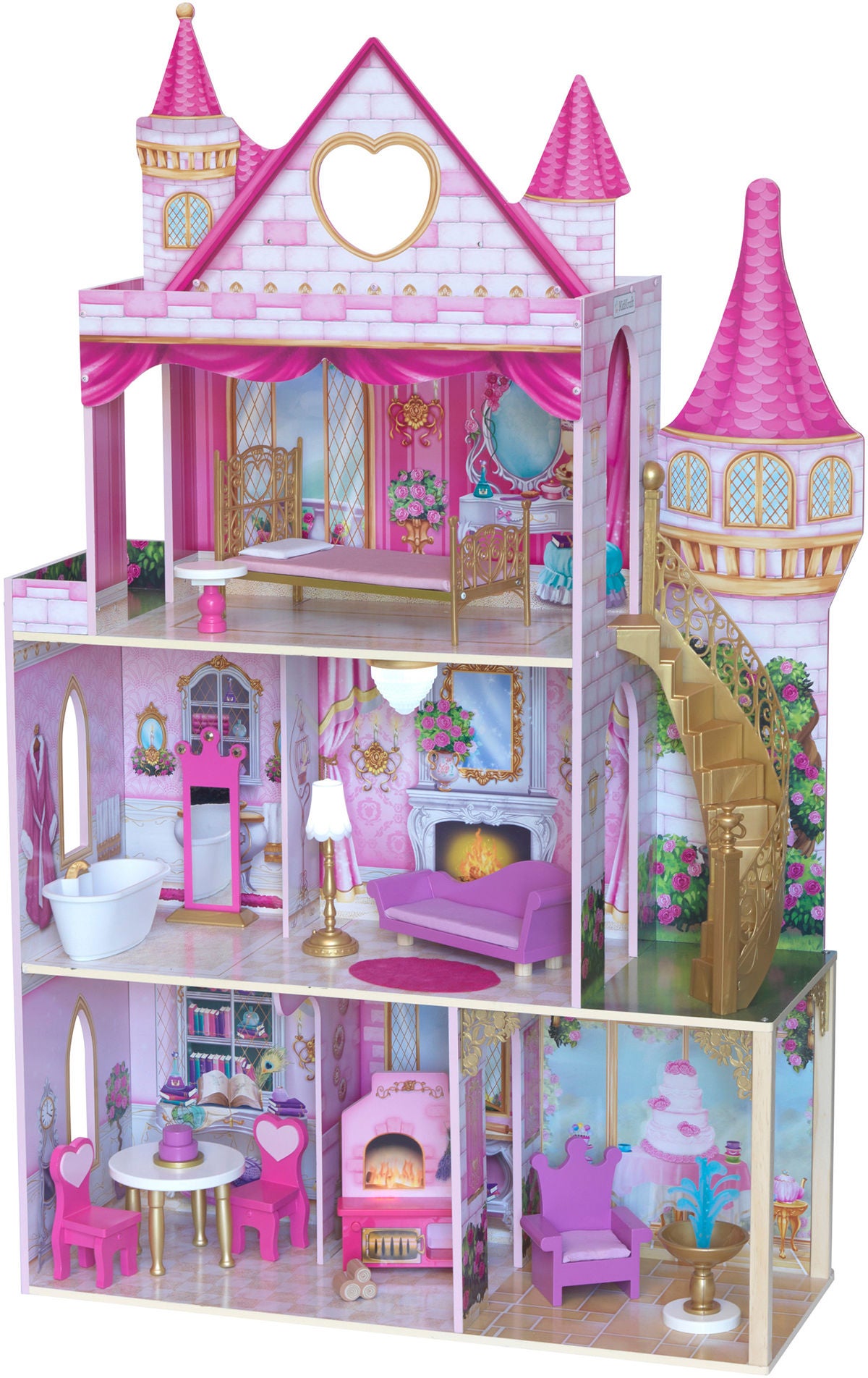 Kidkraft Rosegarden Castle Nukketalo