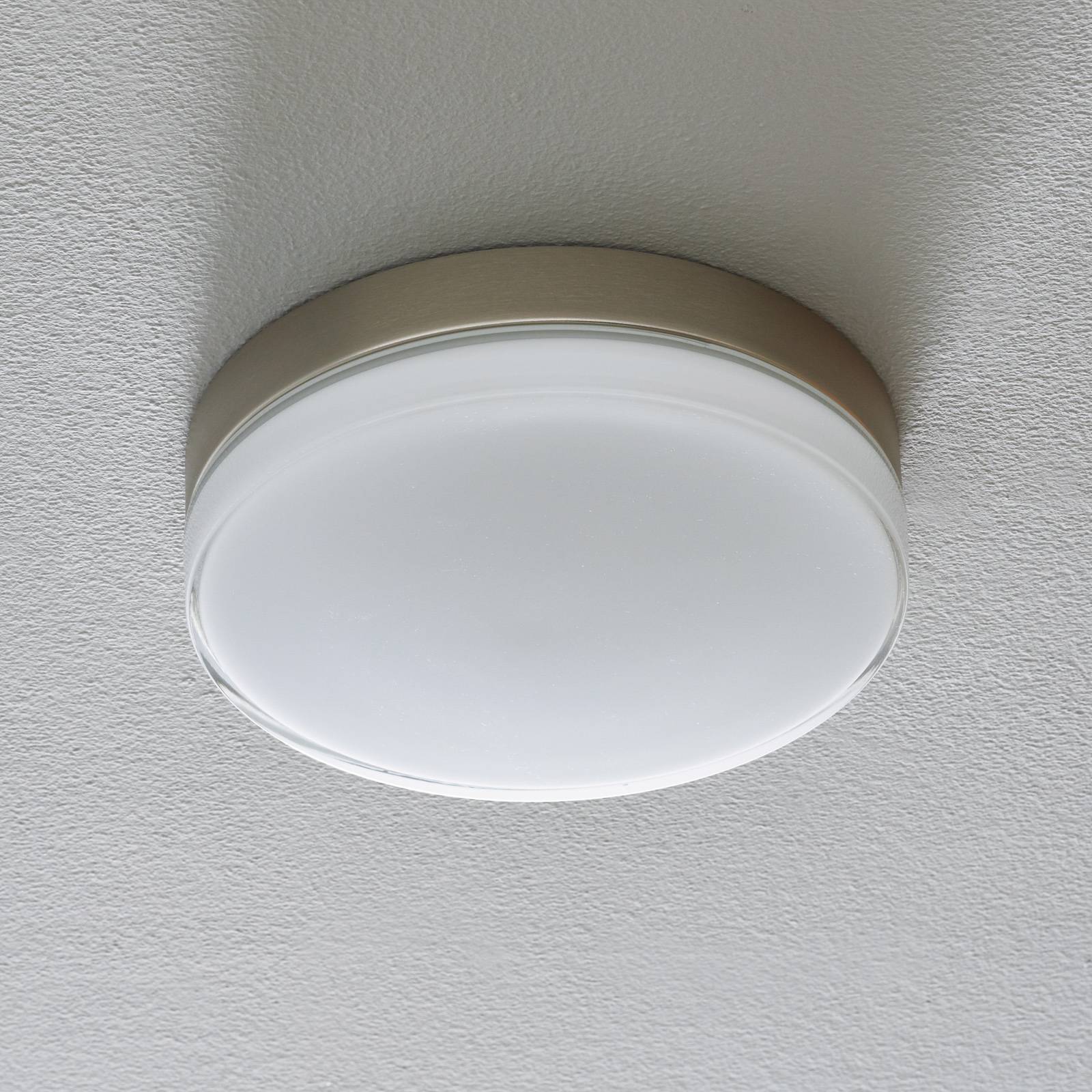 BEGA 12128 LED-kattovalaisin DALI 930 teräs 26cm