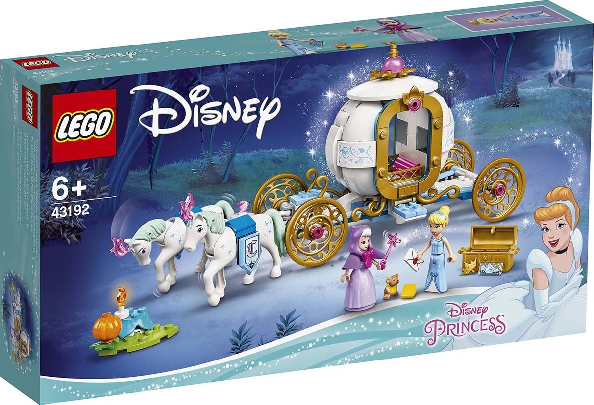 LEGO Disney Prinsessat 43192 Tuhkimon Kuninkaalliset Vaunut