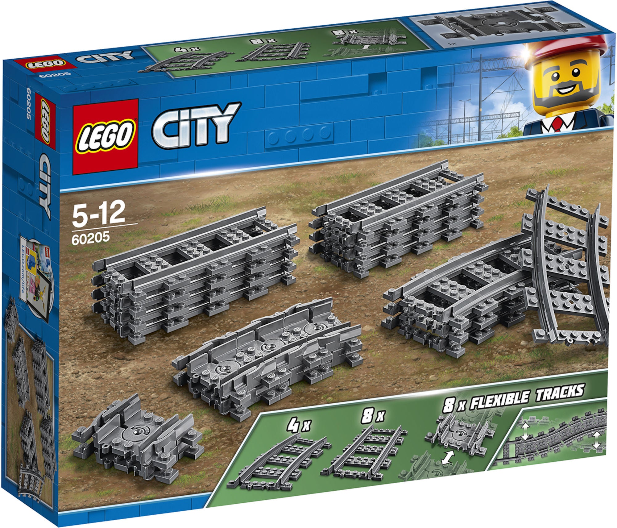 LEGO City 60205 Raiteet