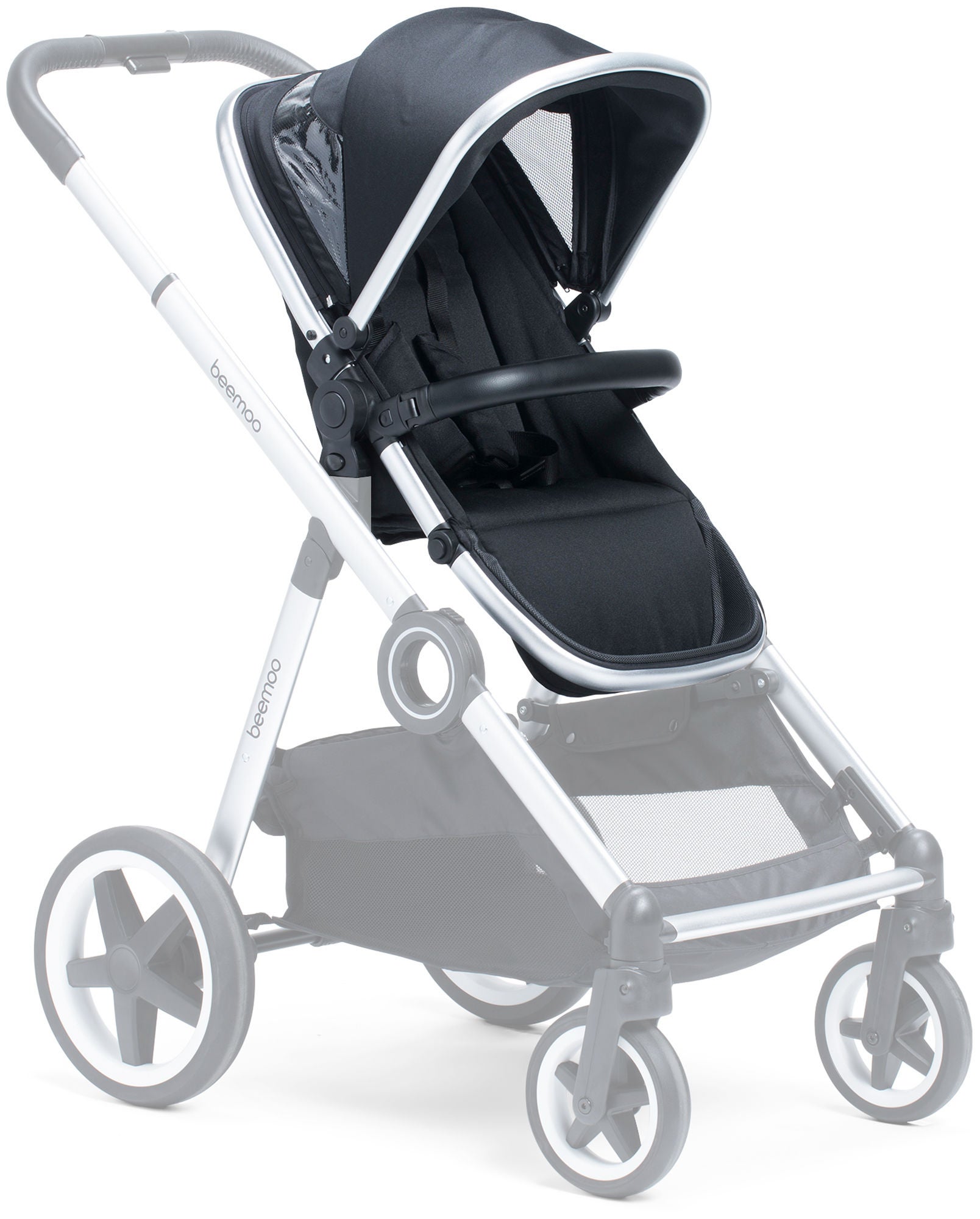 Beemoo Twin Travel+ Istuinosa, Black