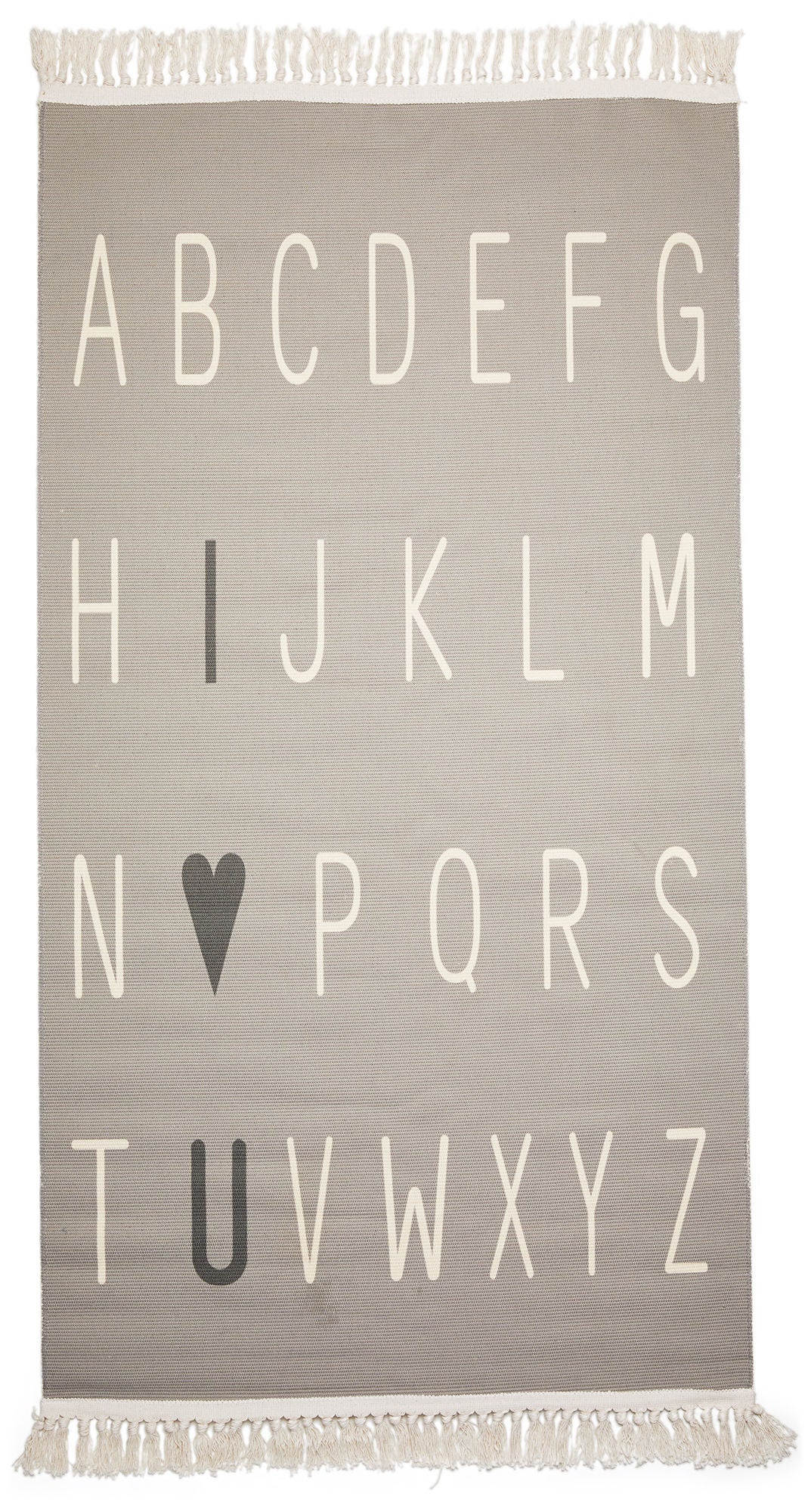 Alice & Fox Matto Kirjaimet I Love U 80x150 cm