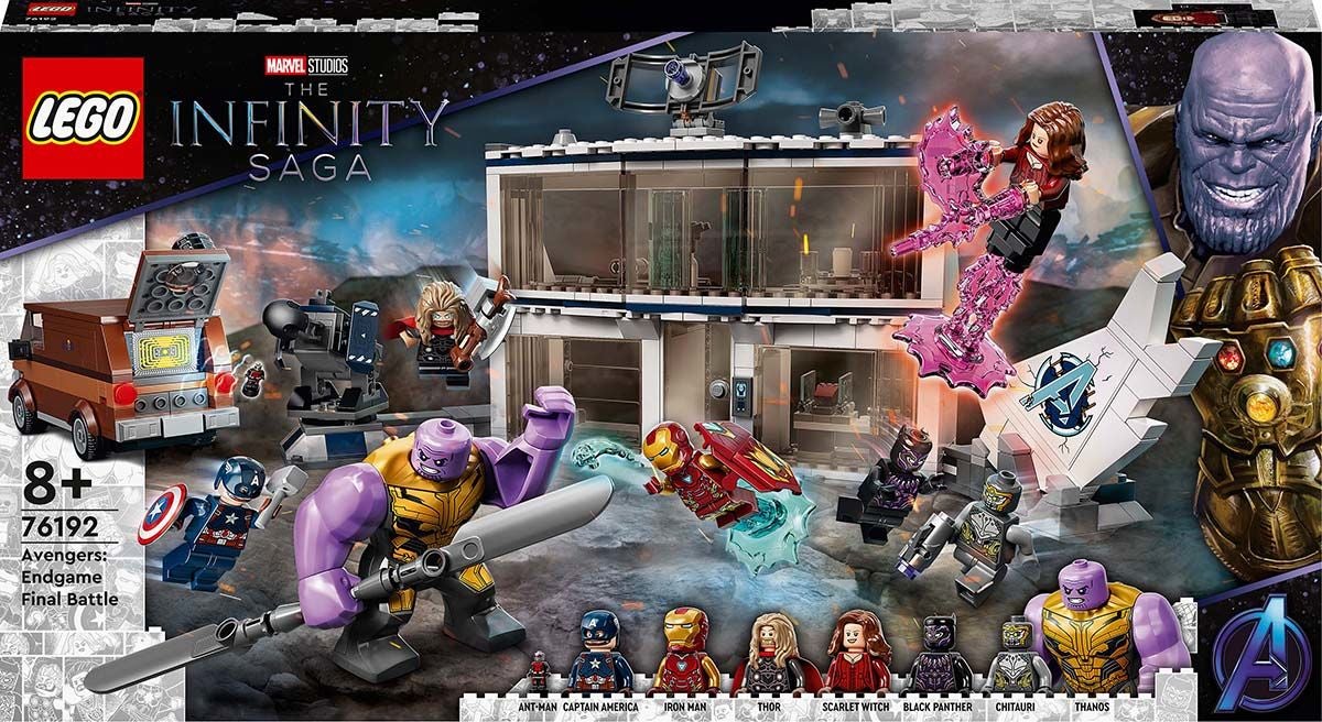 LEGO Super Heroes 76192 Avengers: Endgame – Viimeinen Taistelu