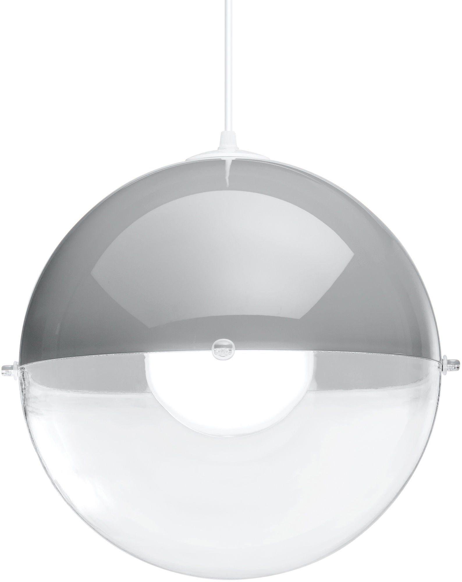 Koziol Kattovalaisin Orion Transparent, Harmaa