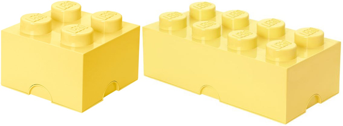 LEGO Laatikkopaketti, Keltainen