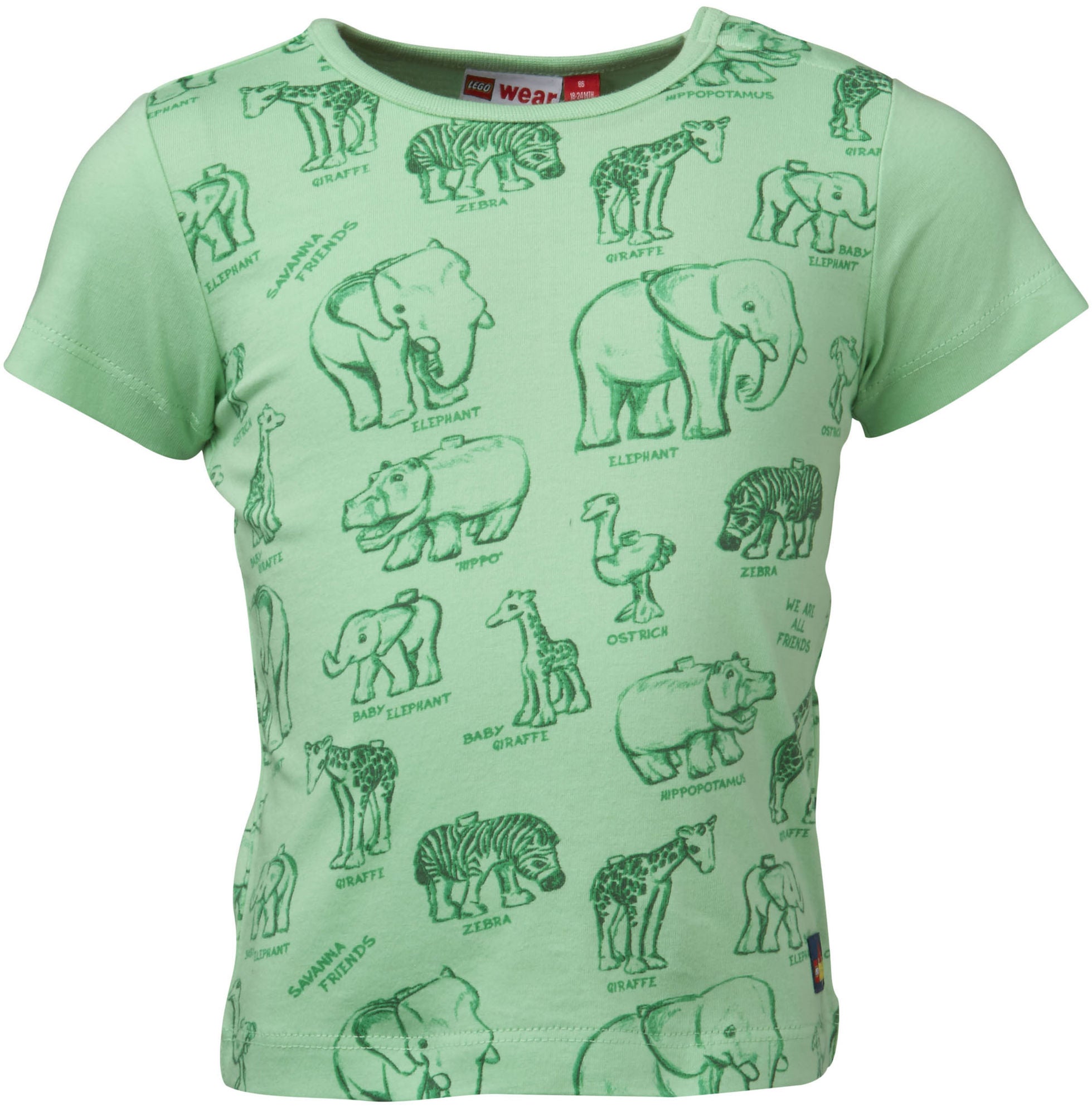LEGO Wear Trey 403 T-paita, Light Green 68
