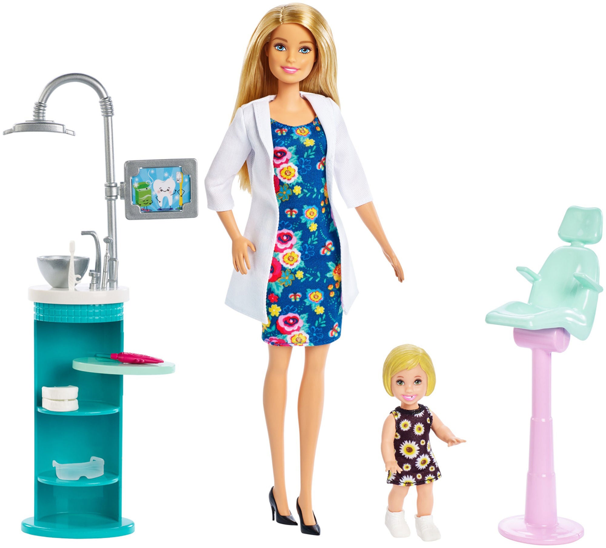 Barbie Nukke Dentist Leikkisetti
