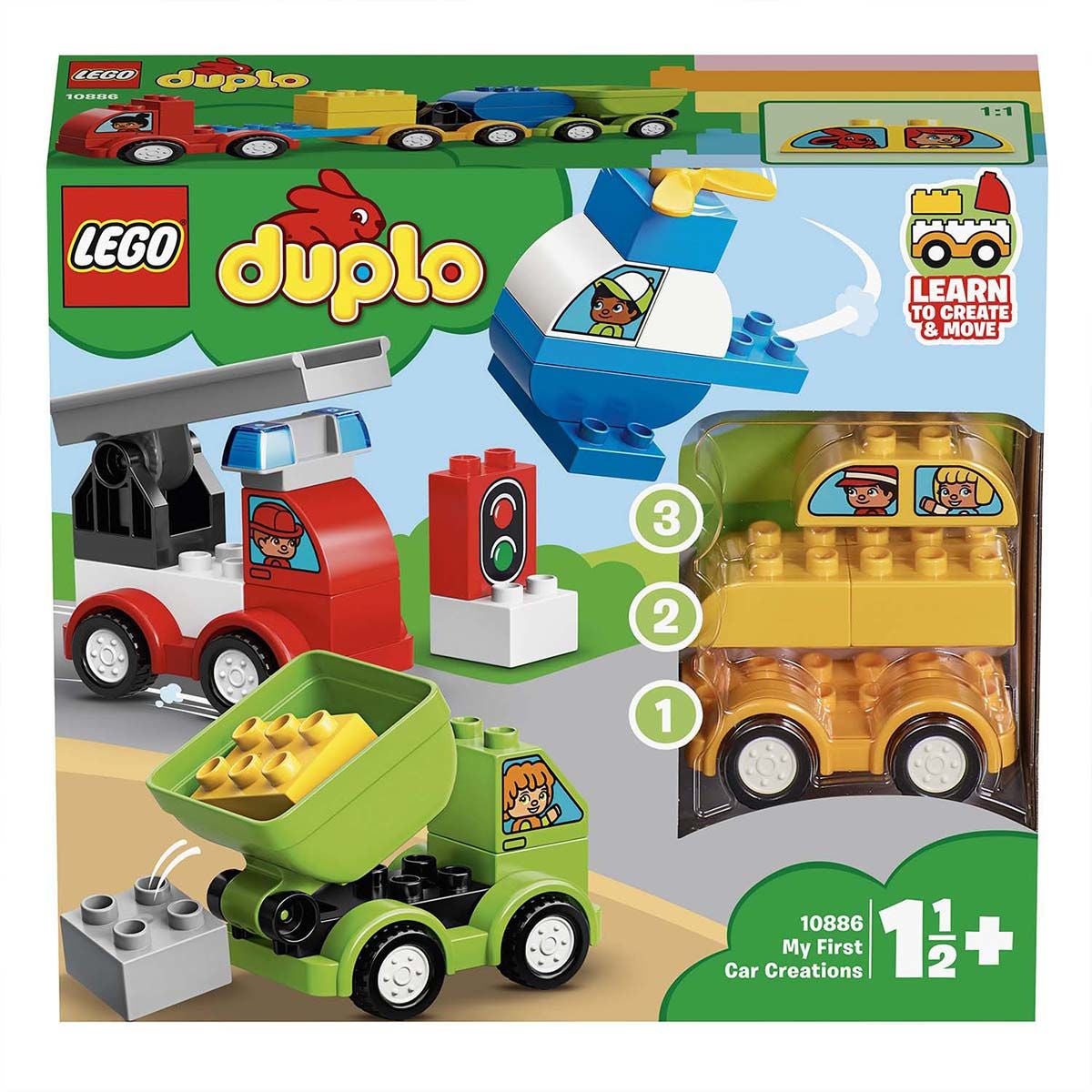 LEGO DUPLO 10886 Ensimmäiset Kulkuneuvoni
