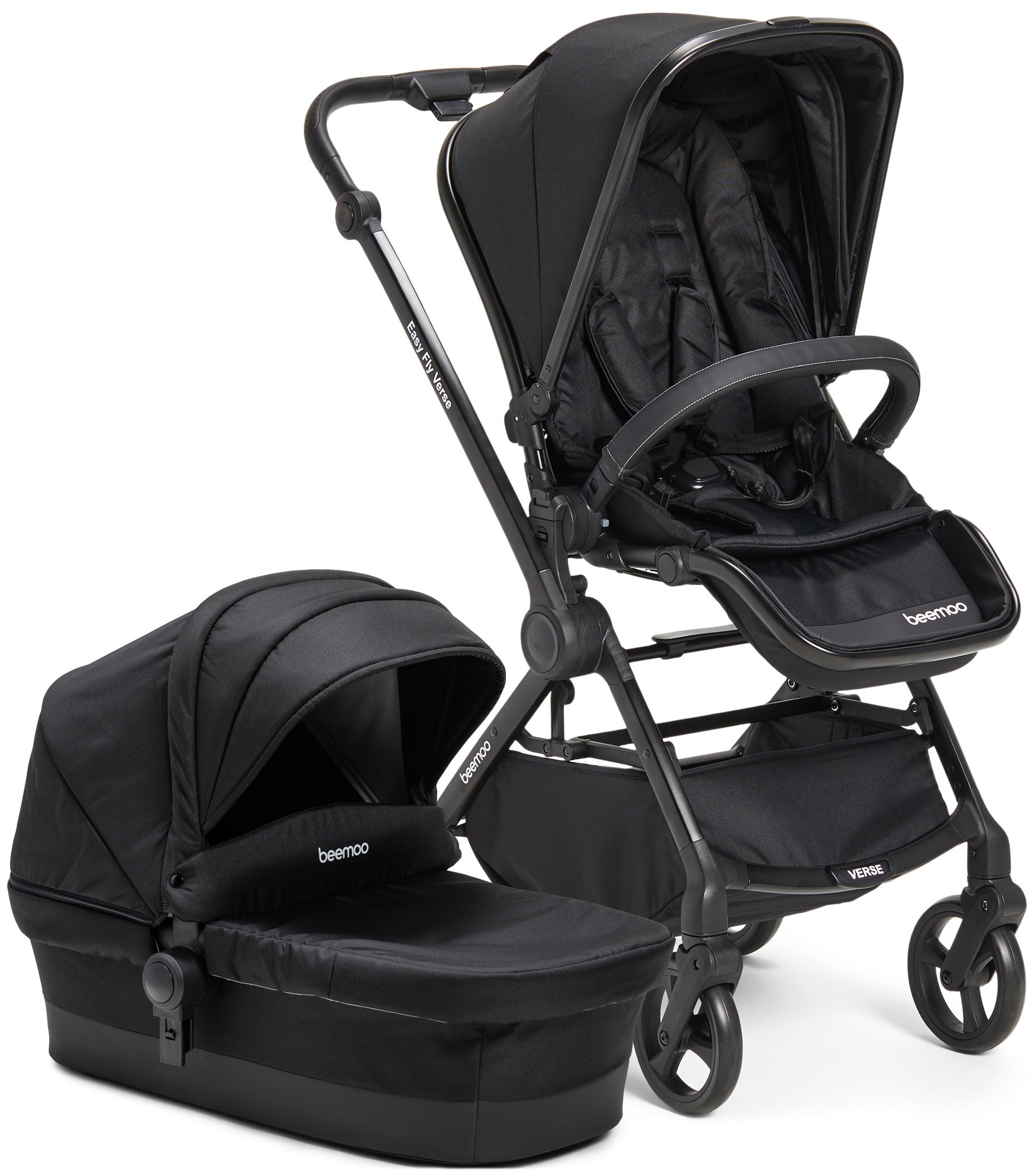 Beemoo Easy Fly Verse Yhdistelmävaunut, Black