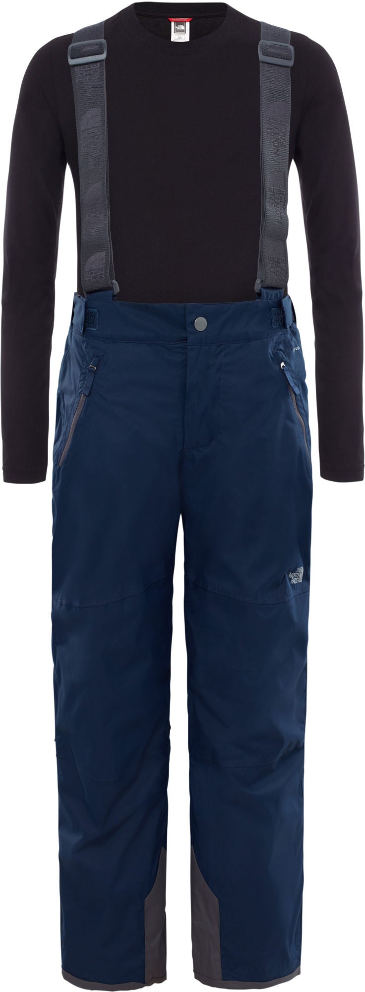 The North Face Snowquest Suspender Plus Toppahousut Lapsi, Cosmic Blue XS