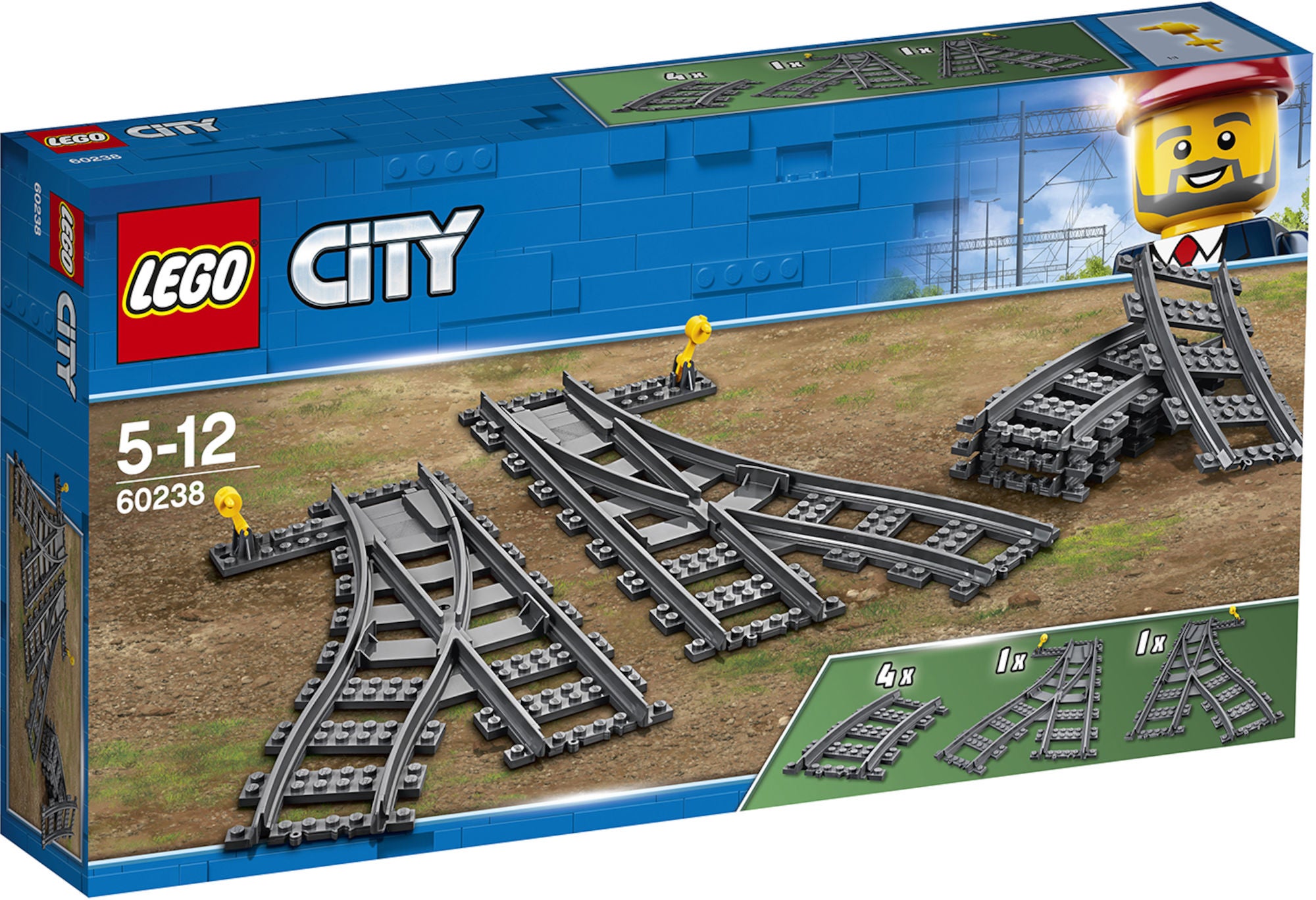 LEGO City 60238 Vaihteet