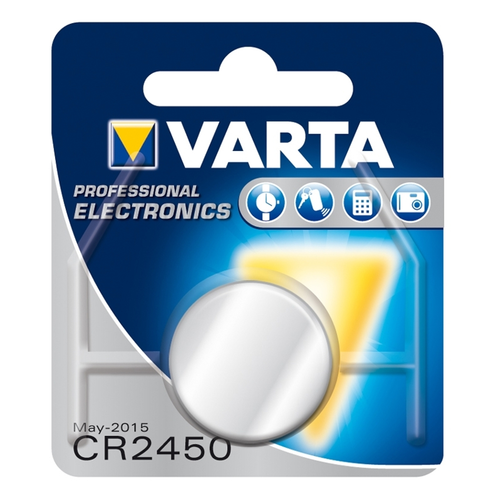 3 V litiumnappiparisto CR2450