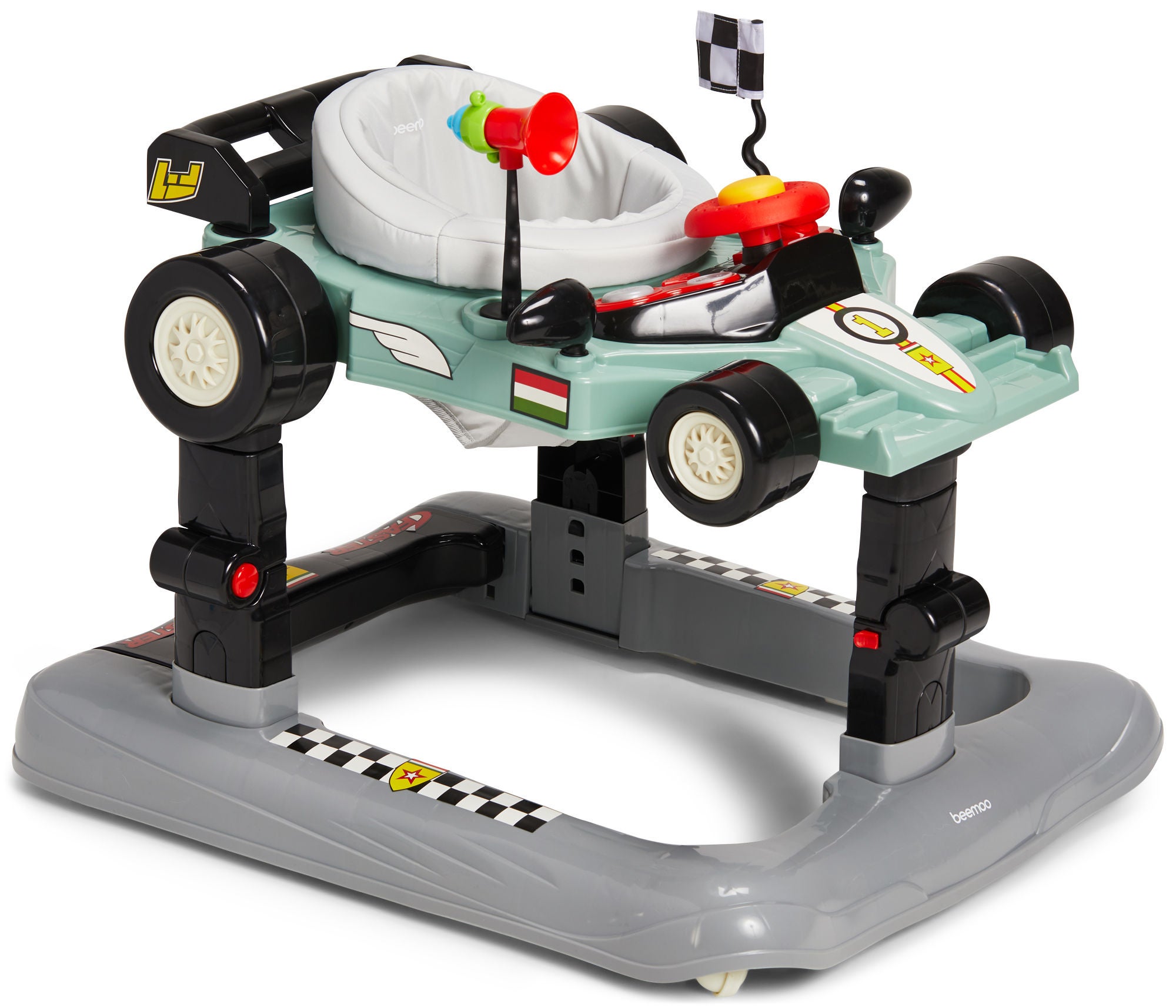 Beemoo 4-in-1 Lära-Gå-Stol, Green