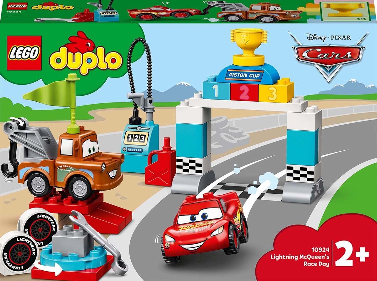 LEGO DUPLO Cars 10924 Blixten McQueens tävlingsdag