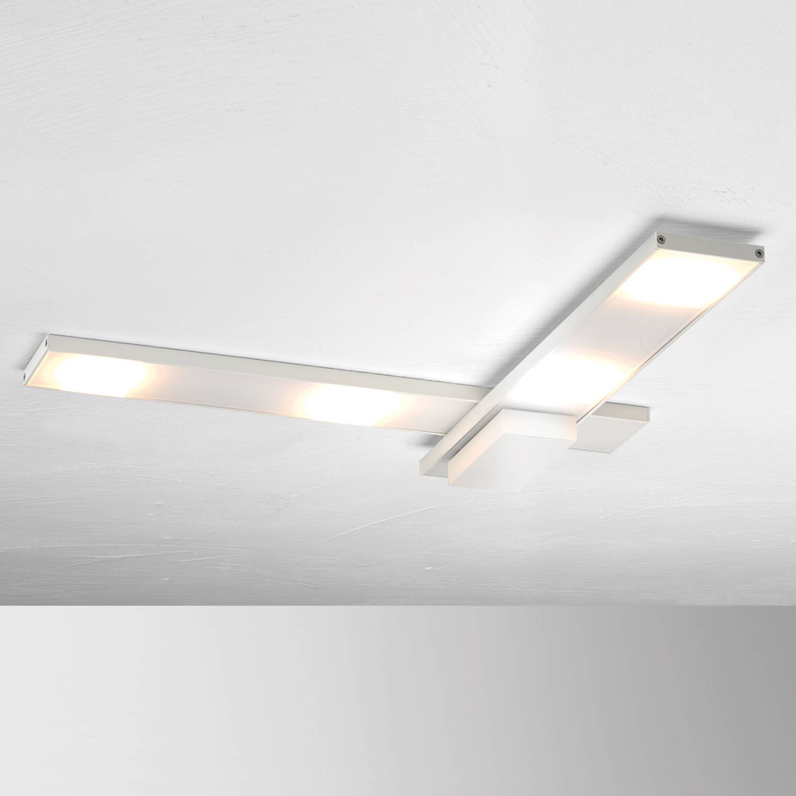 Hienostunut LED-kattovalaisin Slight, valkoinen