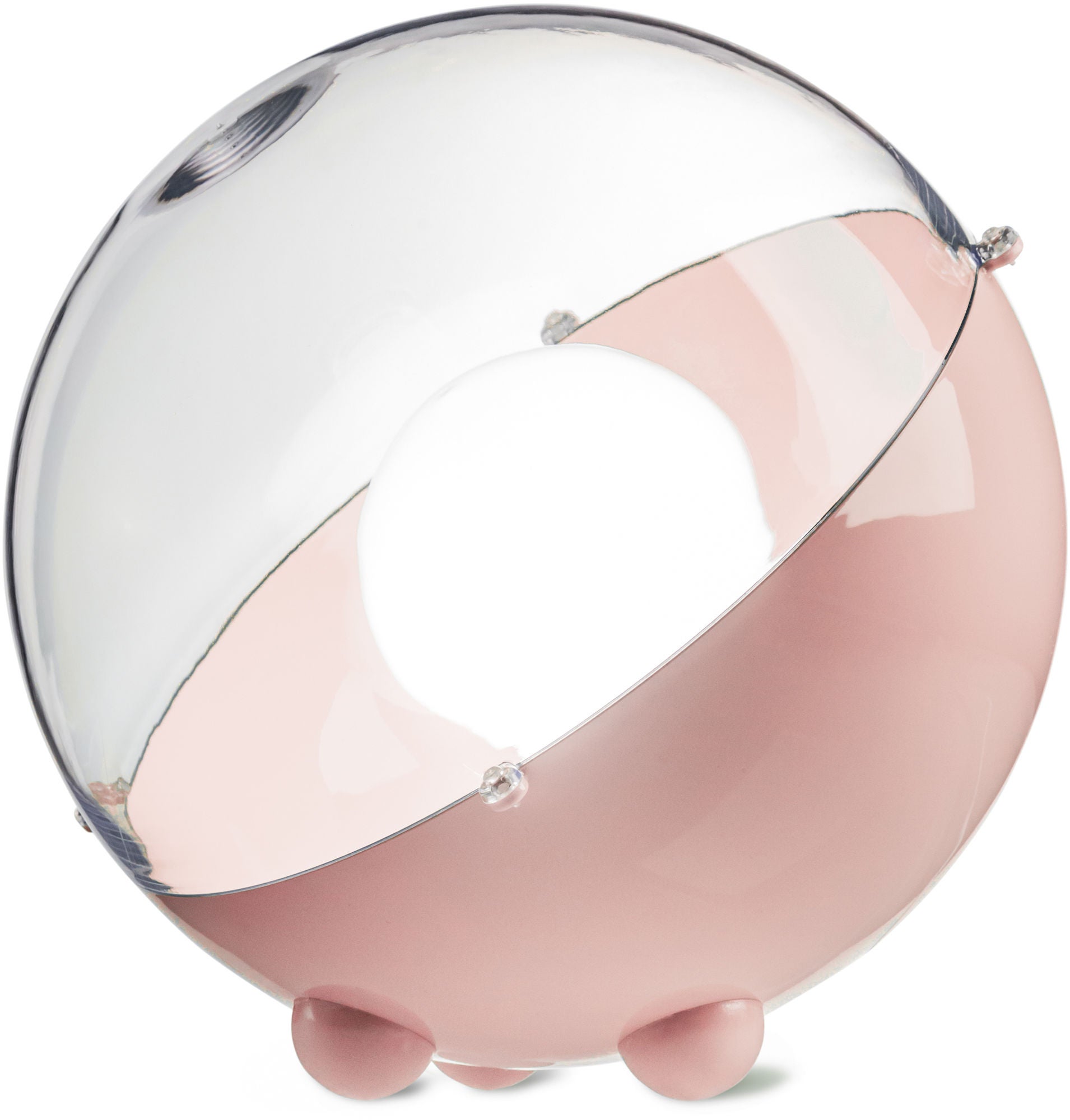 Koziol Lattiavalaisin Orion Transparent, Vaaleanpunainen