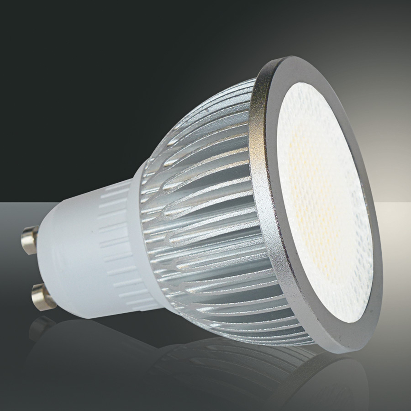 GU10 5 W 829 voltin led-heijastinvalaisin, 90°