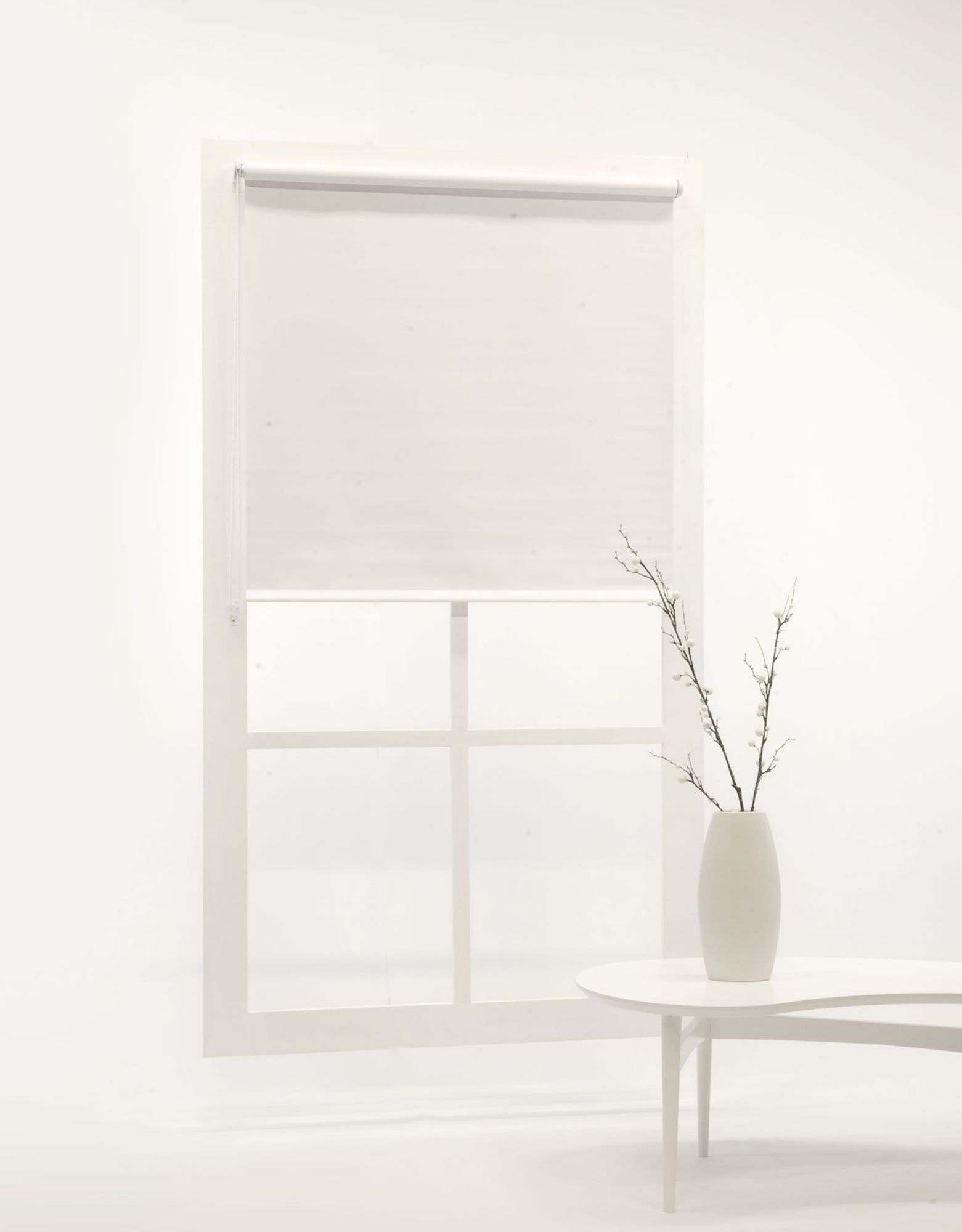 Hasta Blackout Pimennysverho, White 80x185