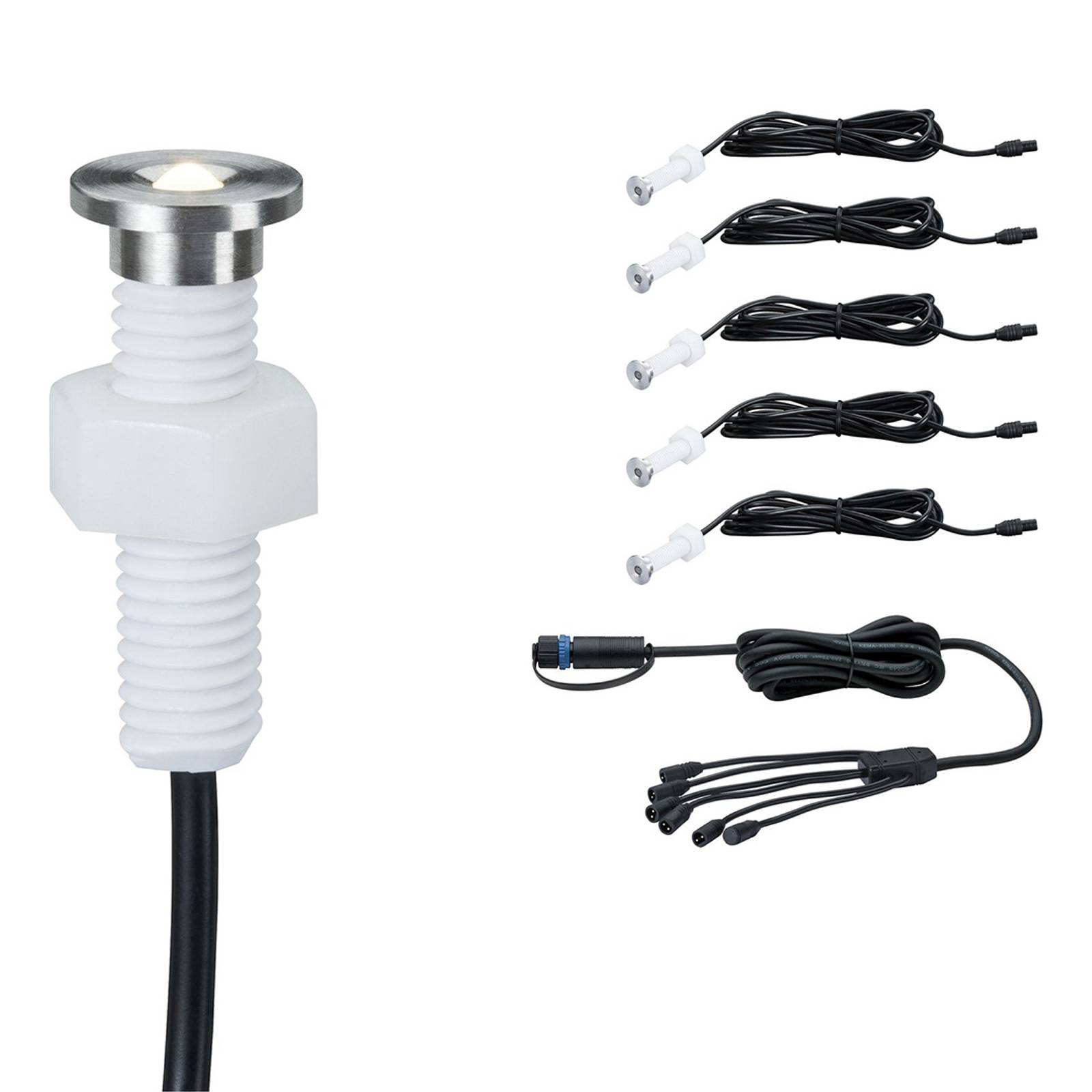 Paulmann Plug & Shine -uppovalo 93694 5 kpl lisä