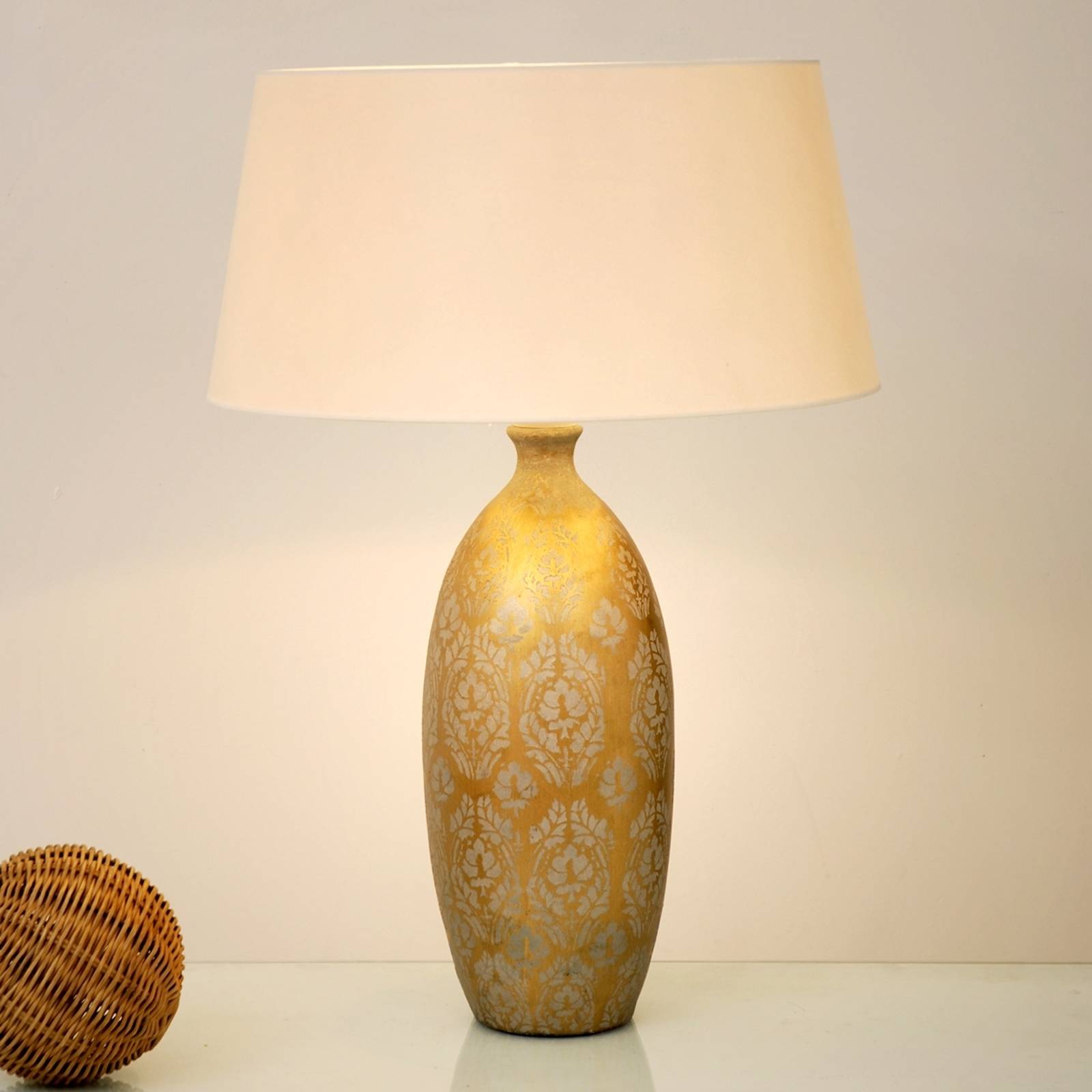Vaso Barocco -pöytävalaisin, korkeus 65 cm