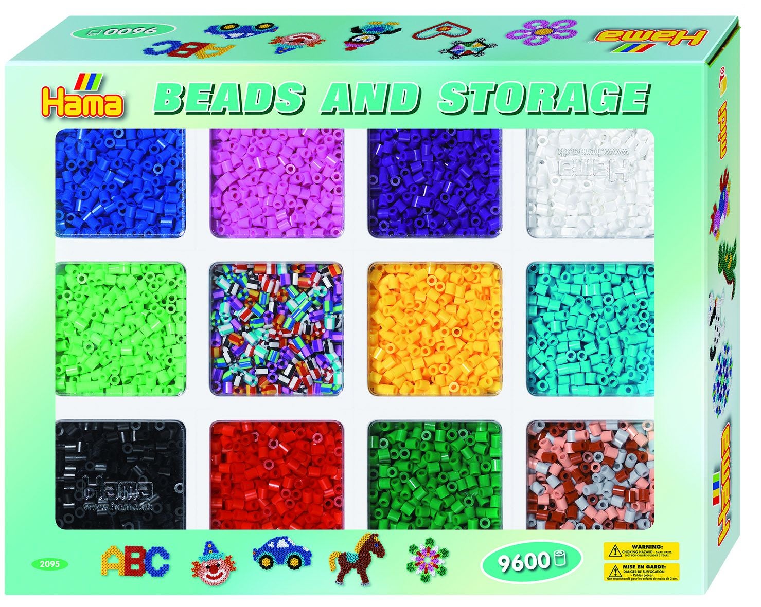 Hama Mini Helmet ja Säilytyslaatikko 9600 Kpl