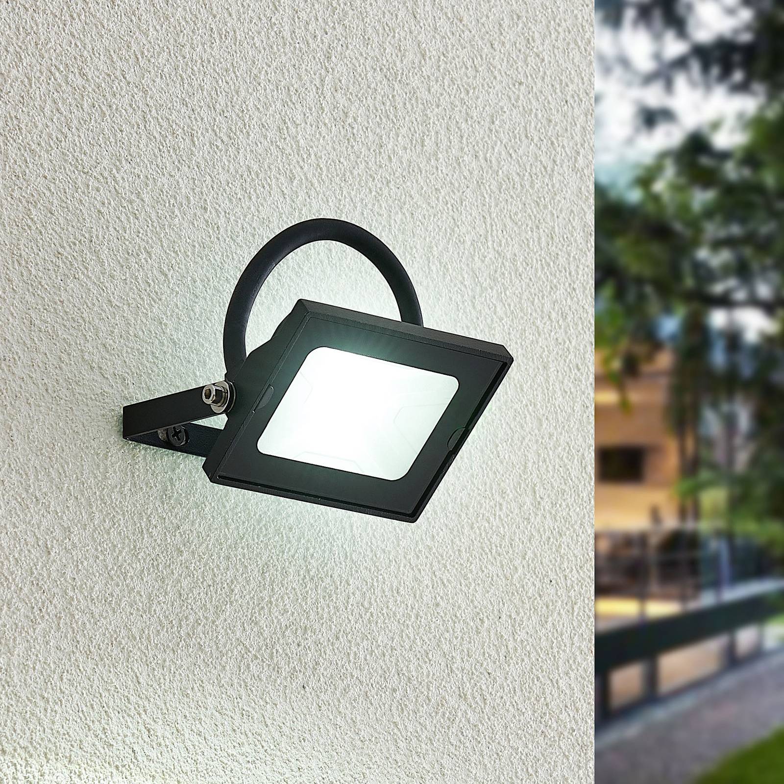 Lindby Aine - LED-kohdevalaisin musta 6,7 cm